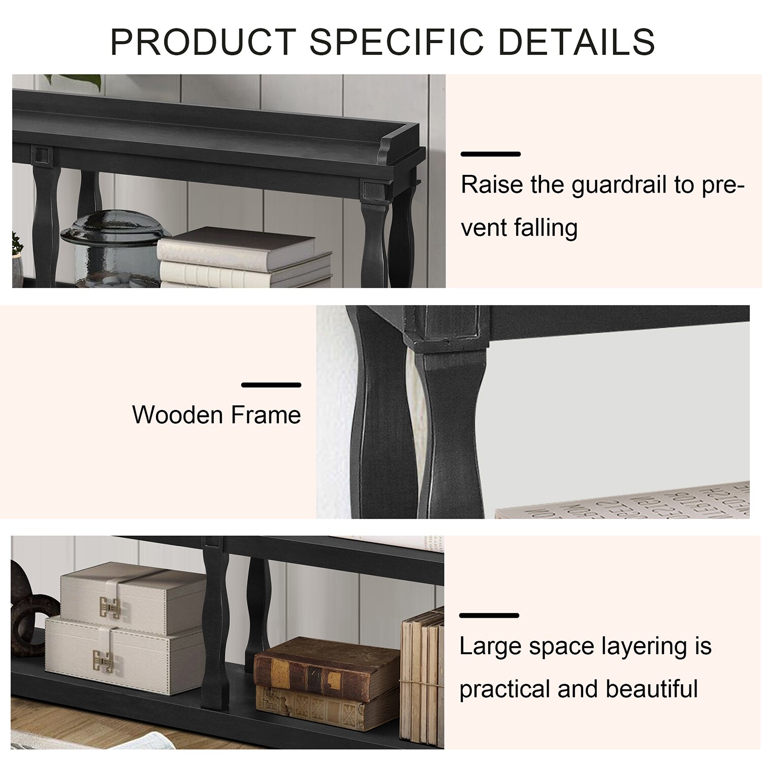 GZMR GM-W1437 Console-Sofa-Tables - View #6