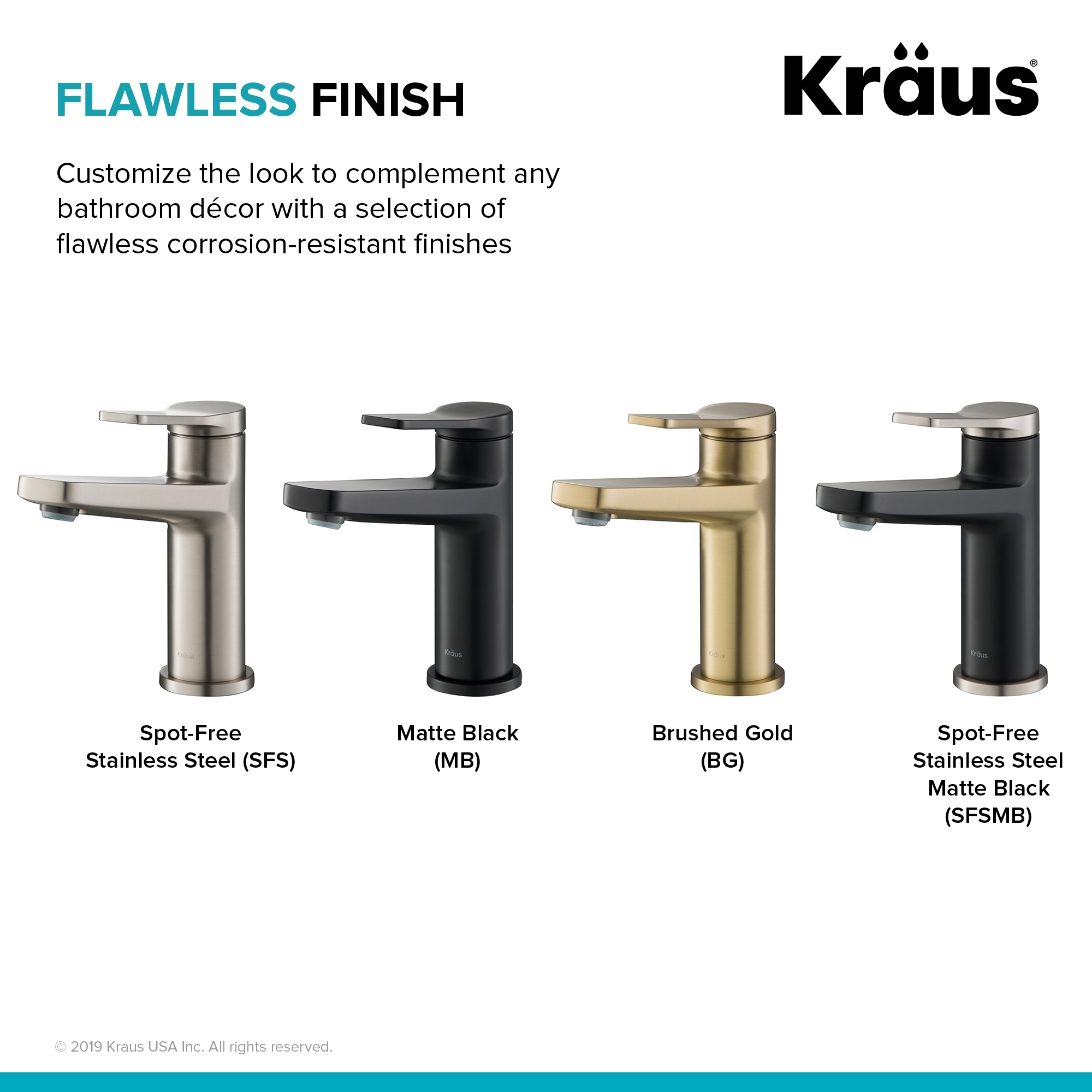 Kraus KBF-1401SFS Lavatory-Faucets - View #12