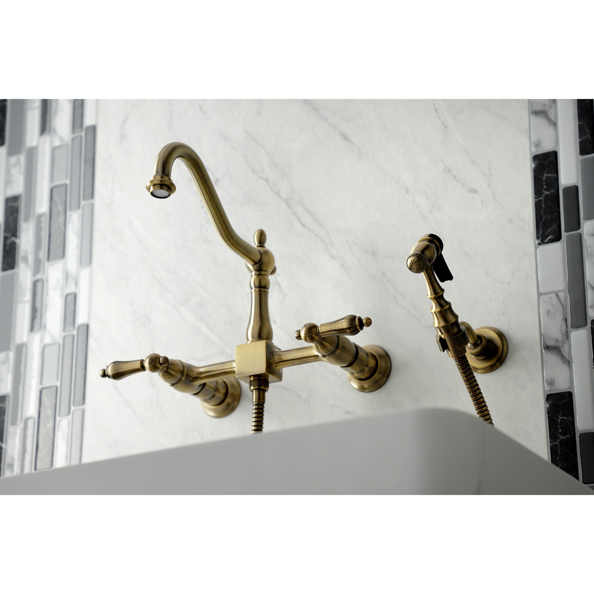 Kingston Brass WLKS1243ALBS Kitchen-Faucets - View #6