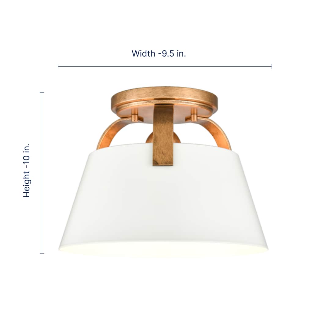 allen + roth ELW82720-3-WHG flushmounts - View #2