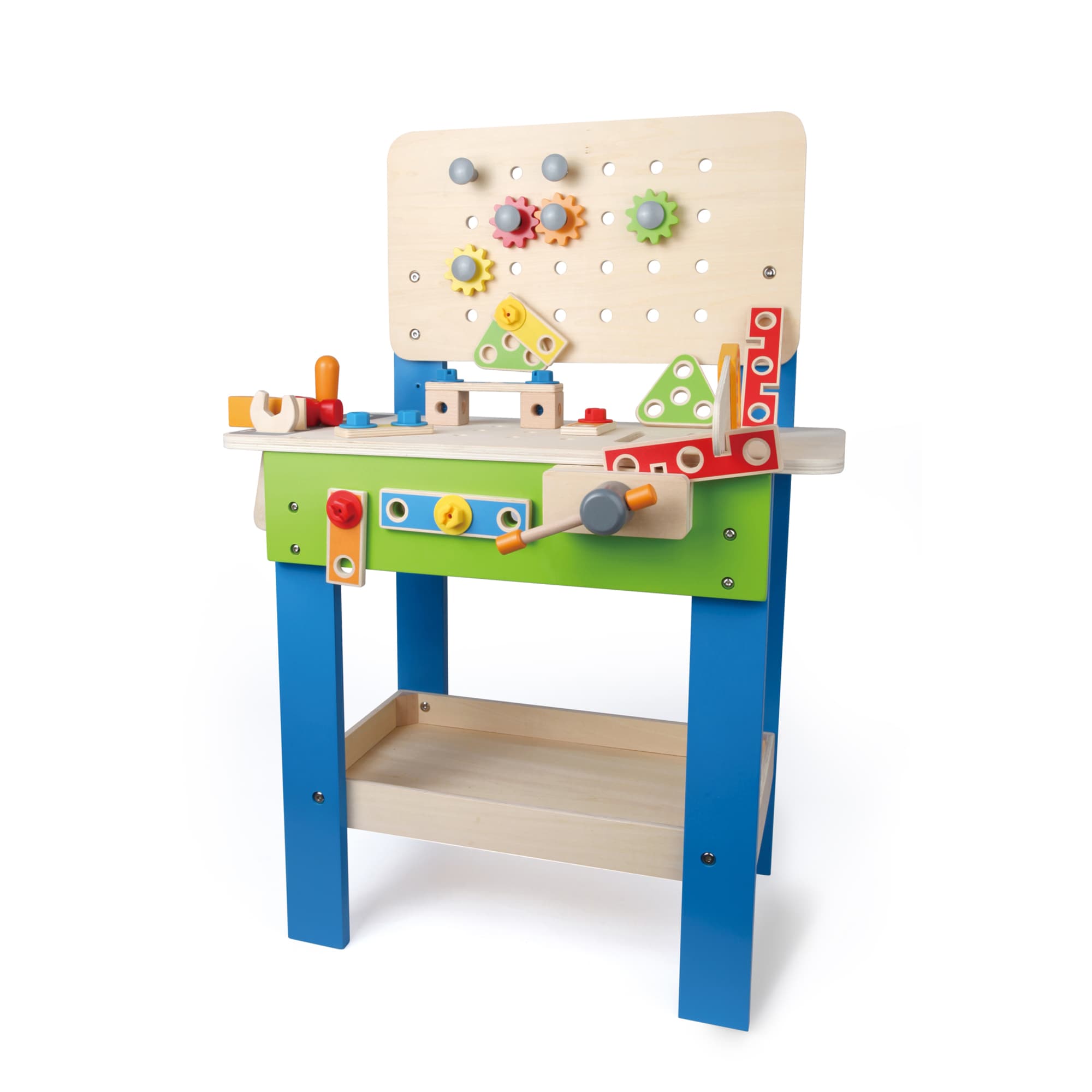 Hape G6943478004221 35.0 -Piece Kid's Work Bench for Ages 3+