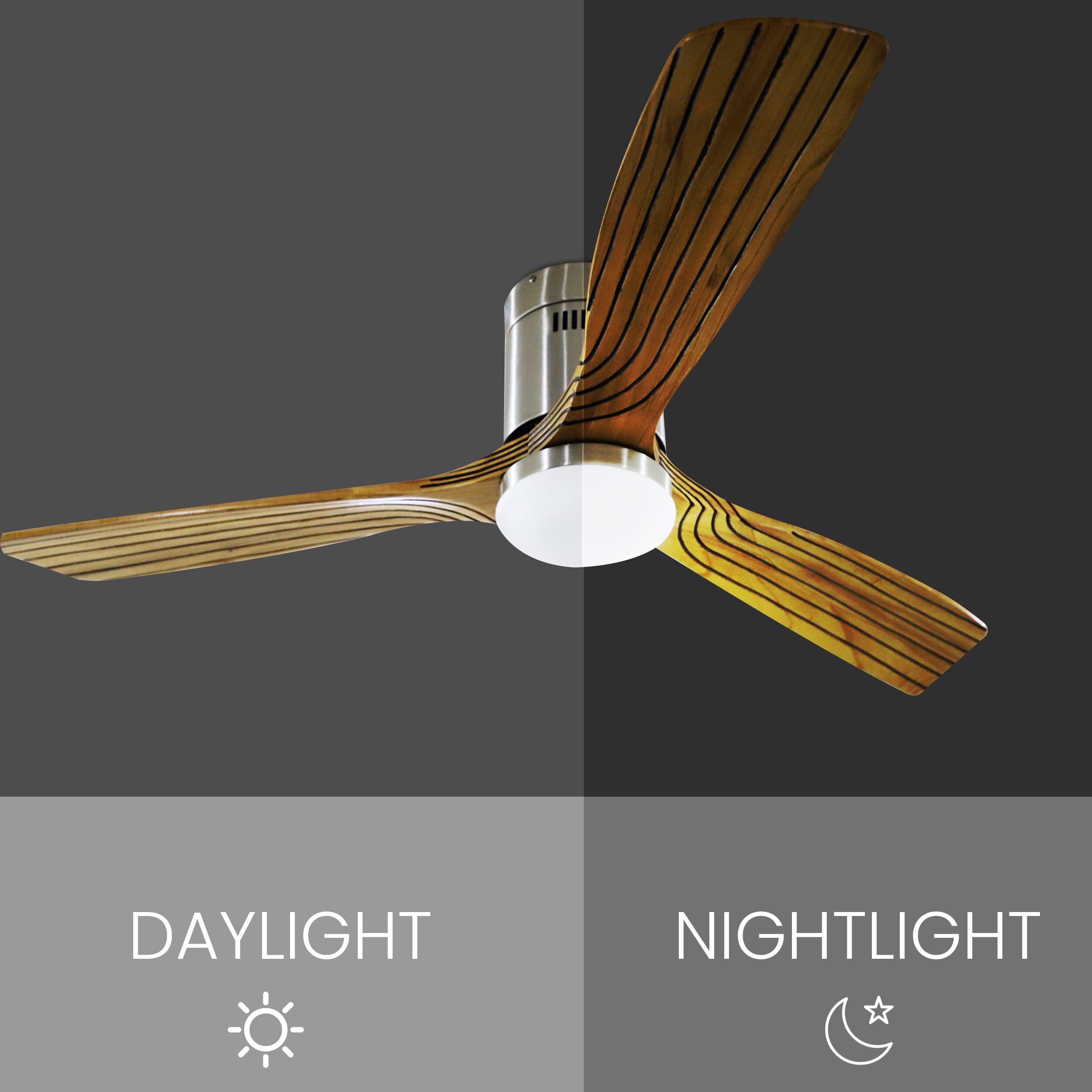 Utopia 4niture HAZPJSFL5207DCSXLED Ceiling-Fans - View #3