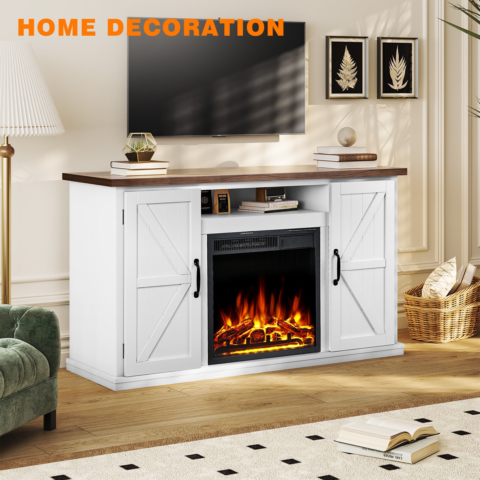 COWSAR LSSM18TV07WAL+M1804 Electric-Fireplaces - View #6
