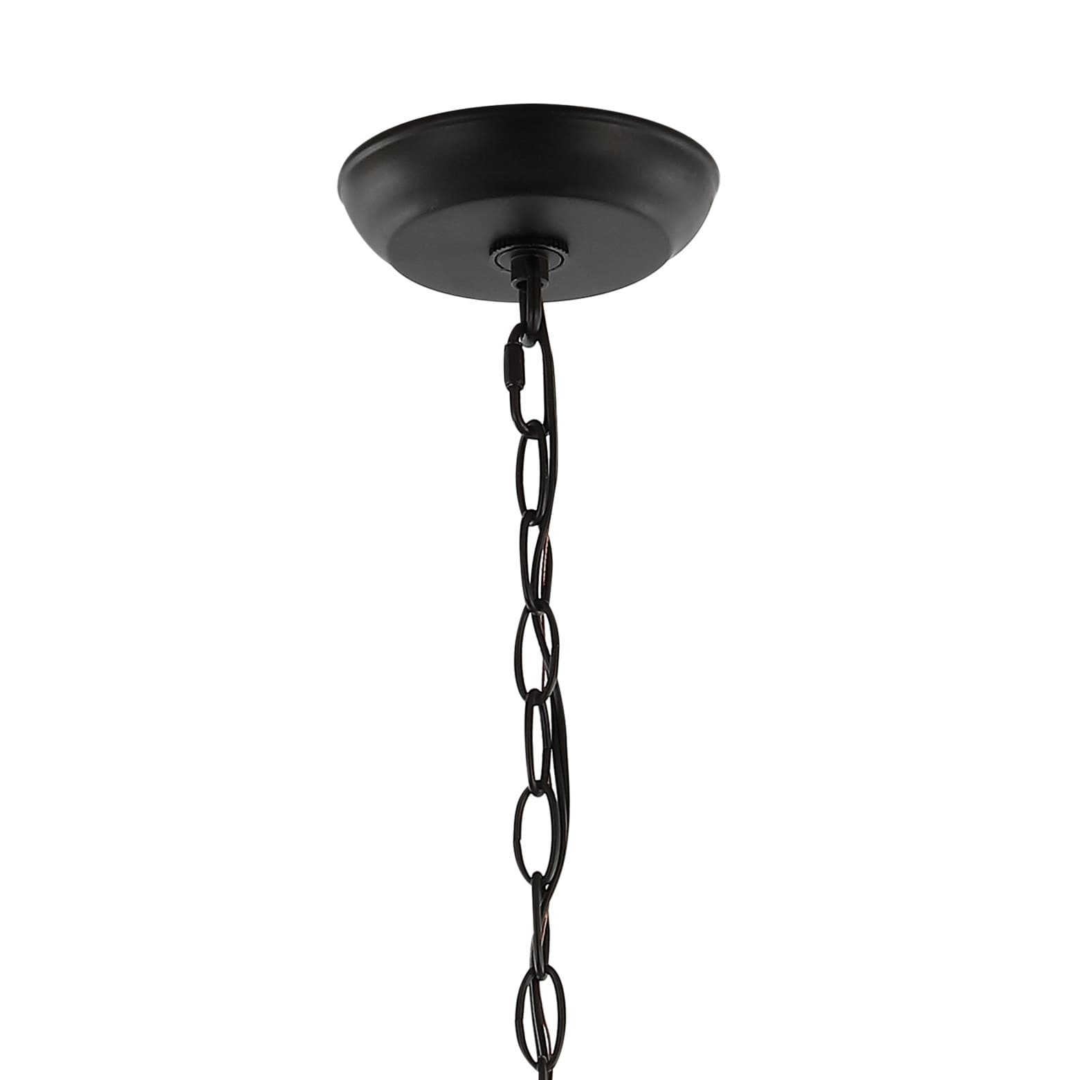 Milo 19" Rustic Farmhouse Bronze LED Pendant Light