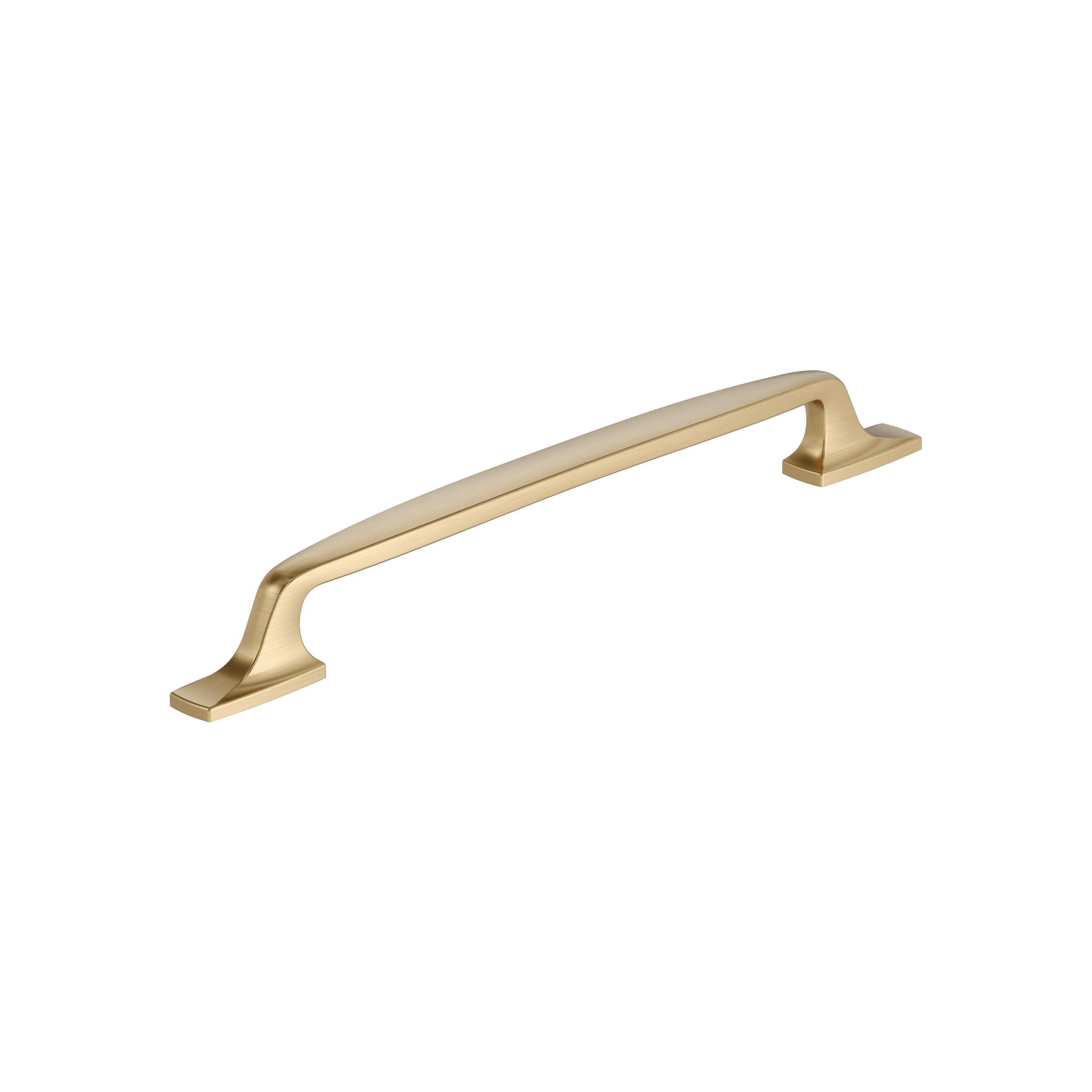 Amerock BP55328CZ Highland Ridge 8-13/16-in , 224mm Center to Center Champagne Bronze Arch Handle