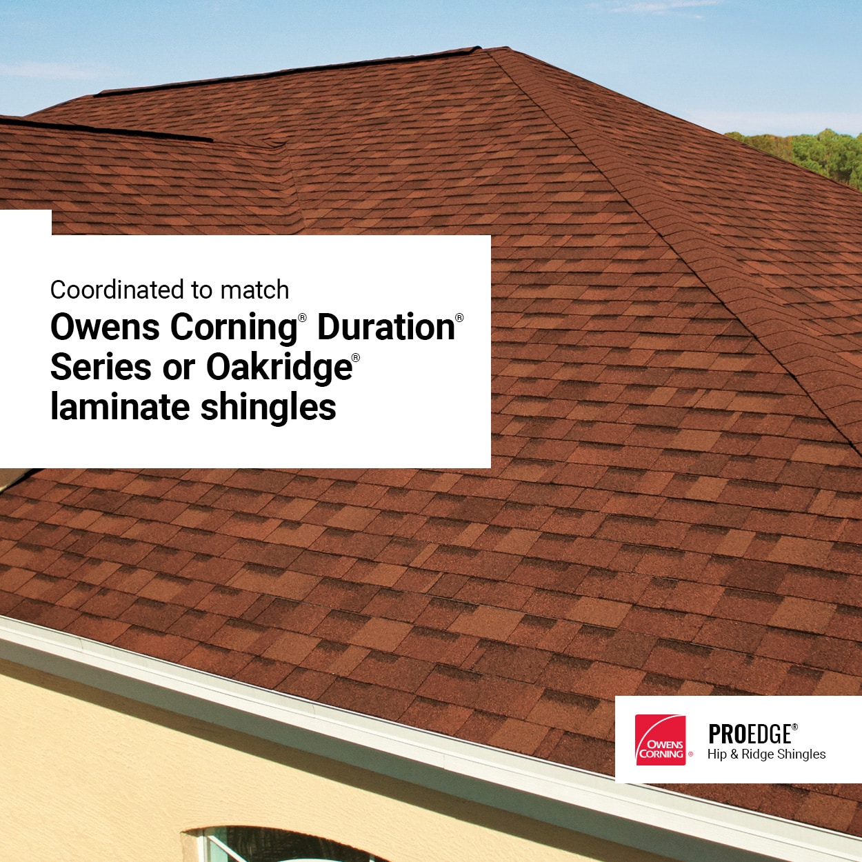 ProEdge® Hip & Ridge Shingles - Owens Corning® Roofing