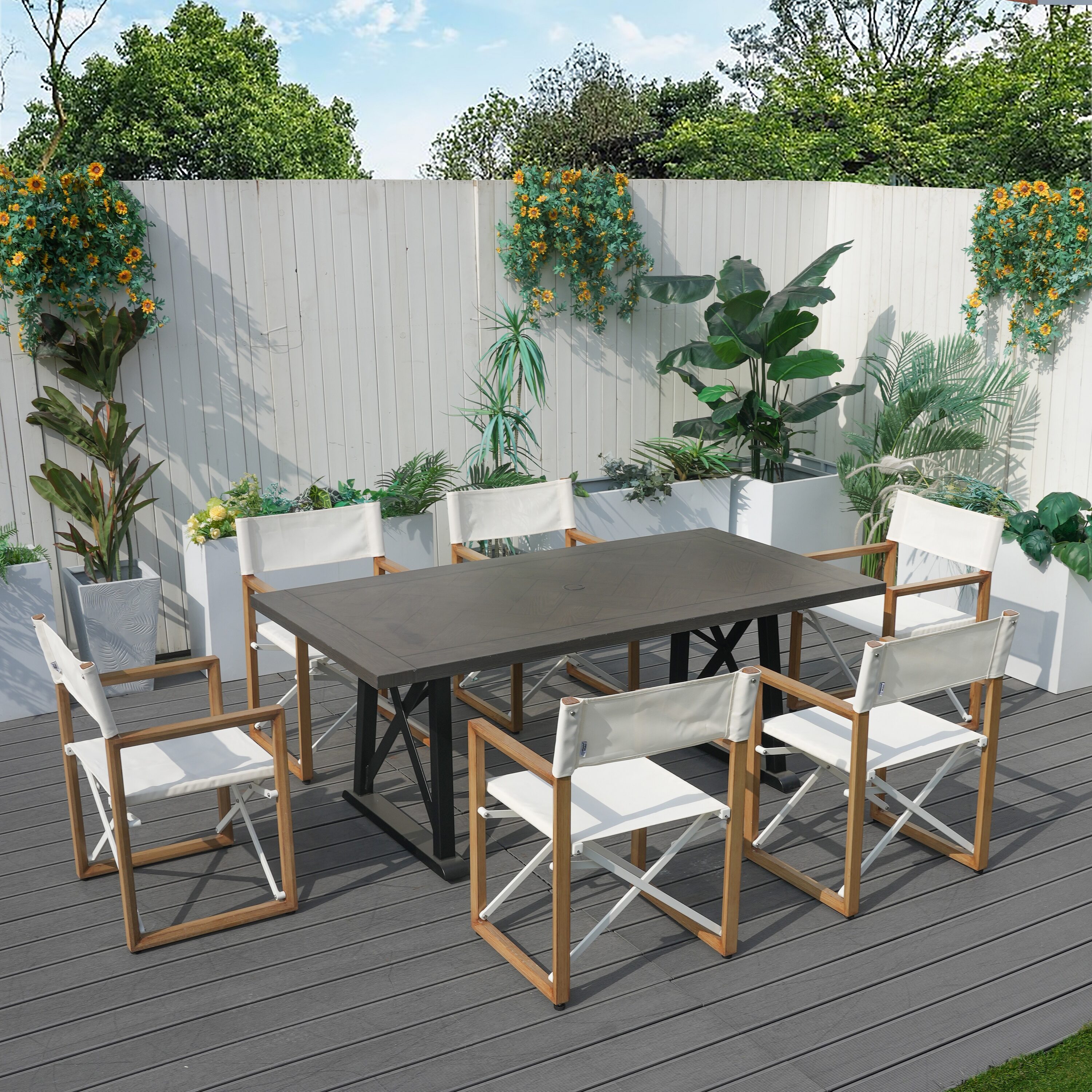 Moda Furnishings MAD-2466-2508BR Patio-Dining-Sets - View #2