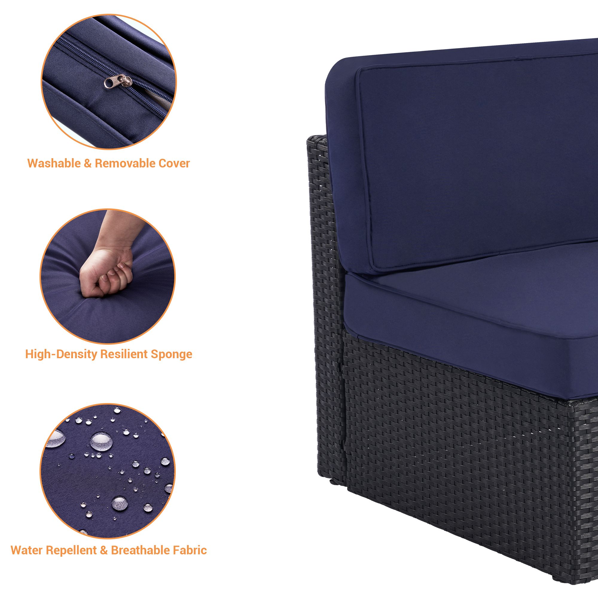 SANSTAR L-WS201NYV1 Patio-Conversation-Sets - View #4