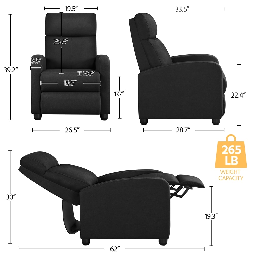 Yaheetech LSTPIB0001 recliners - View #3