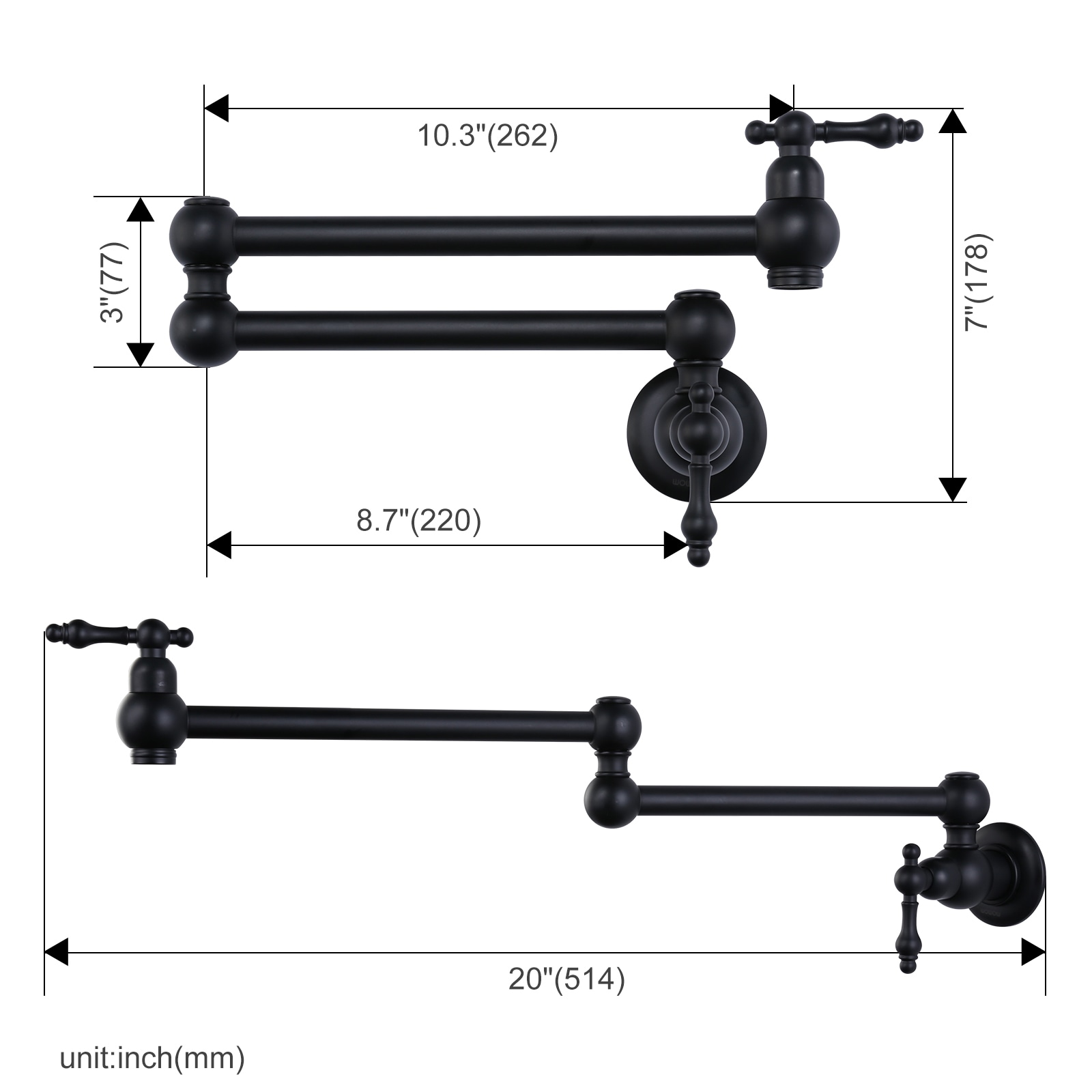WOWOW 2311100B-LW Kitchen-Faucets - View #10