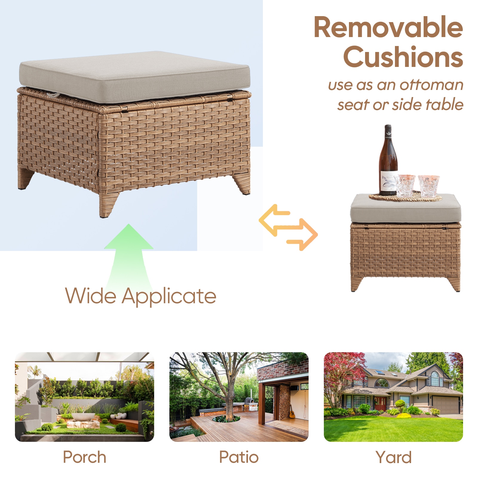 Jeehope PA117105-2 Patio-Conversation-Sets - View #5