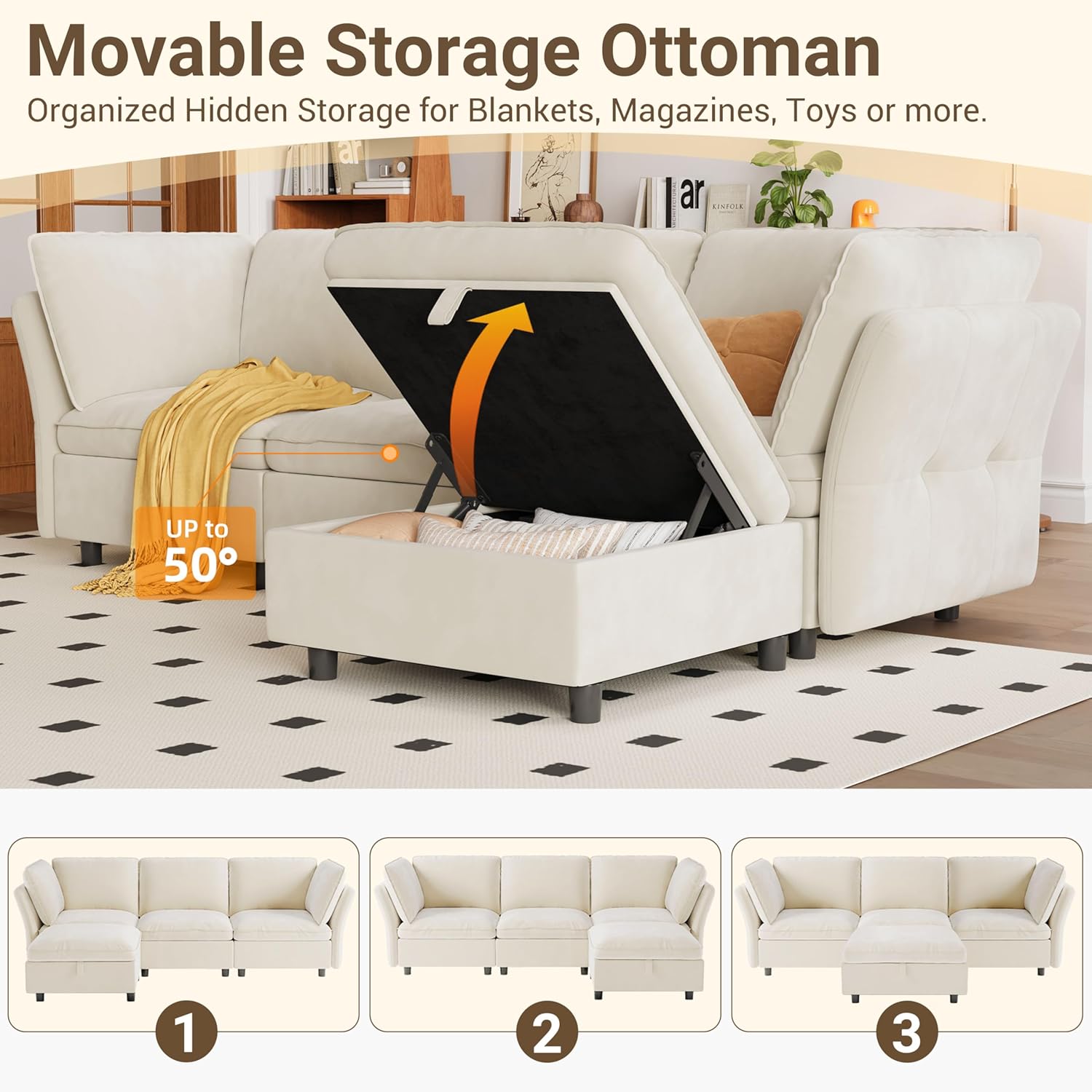 WhizMax PD-VAM-33BND3G9 Sofas-Loveseats - View #7