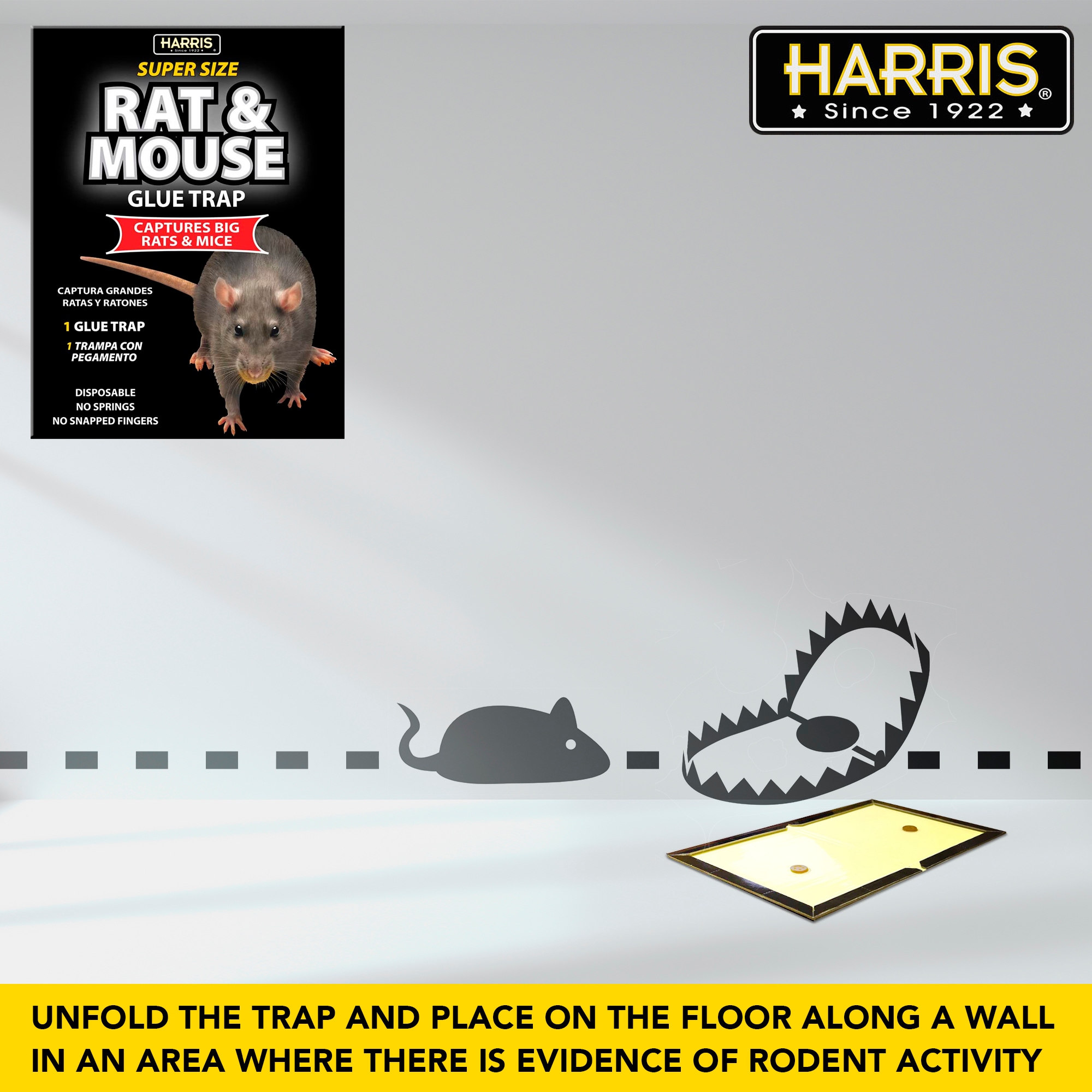 Harris Rat Snap Trap (4-Pack)
