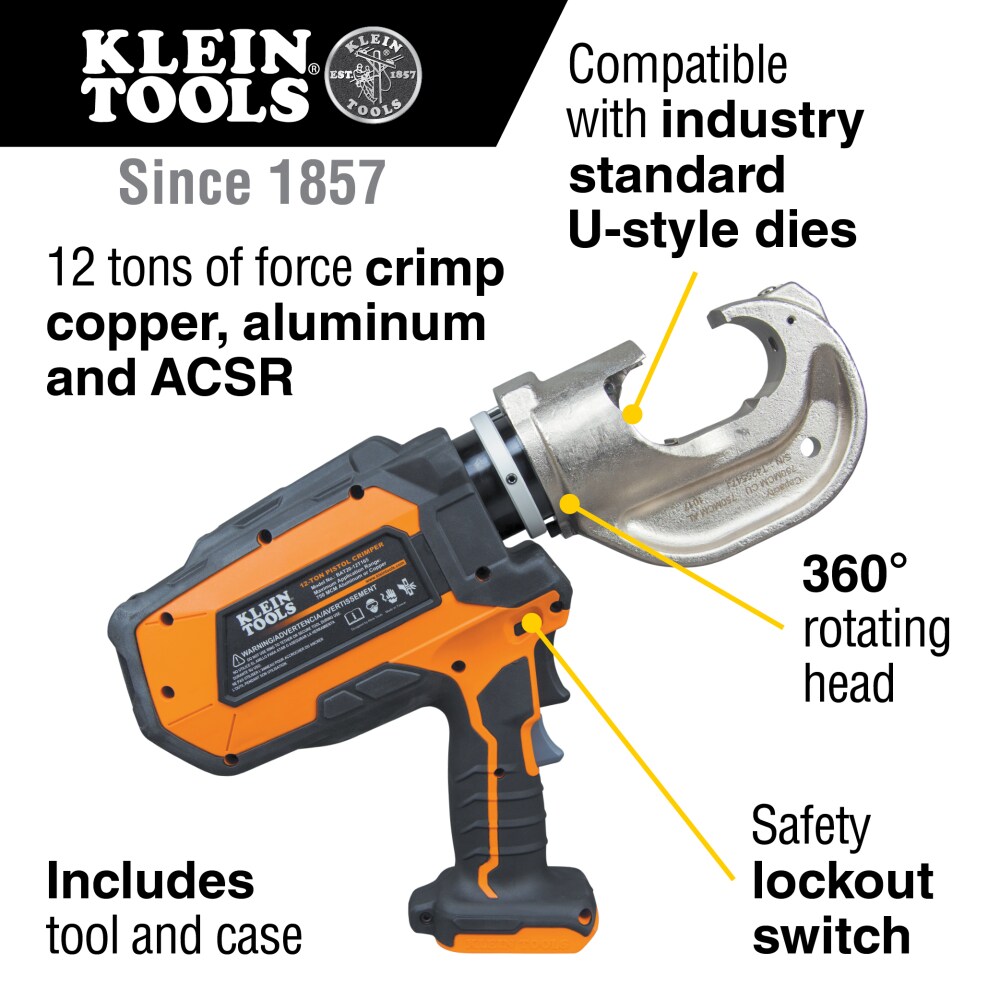 Klein Tools BAT2012T165 Wire-Strippers-Crimpers-Cutters - View #2