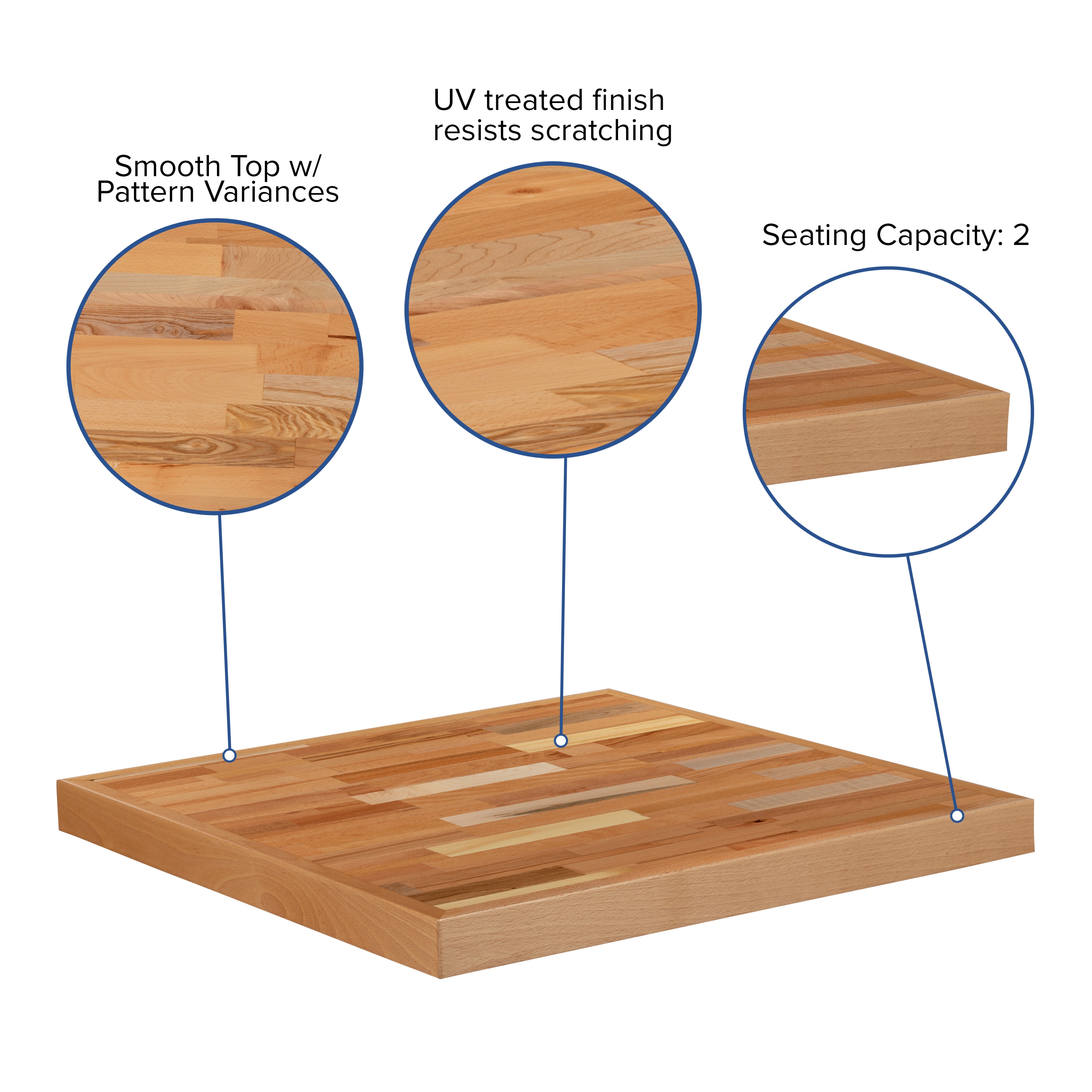 Flash Furniture 889142938415 Dining-Tables - View #5
