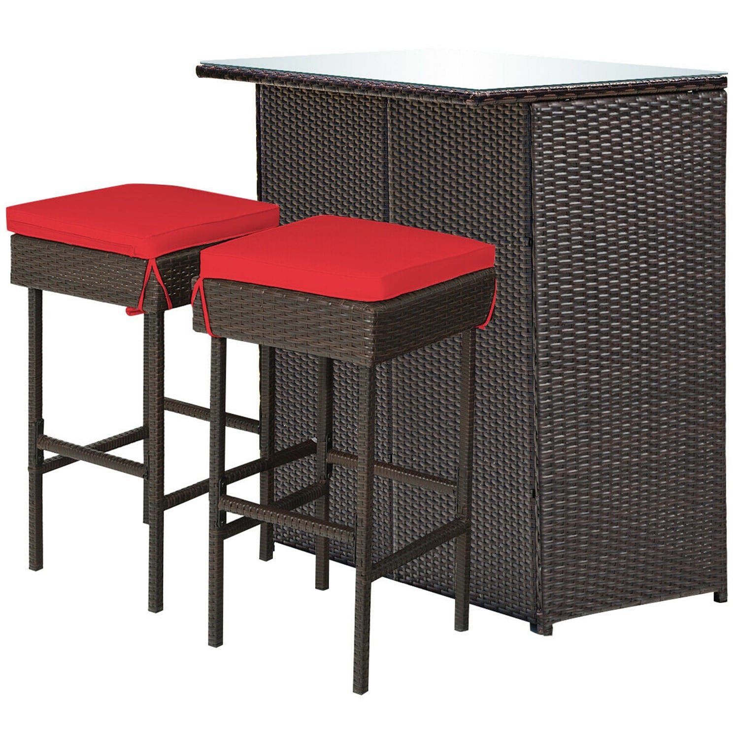 WELLFOR OUG68745RE Patio-Dining-Sets - View #6