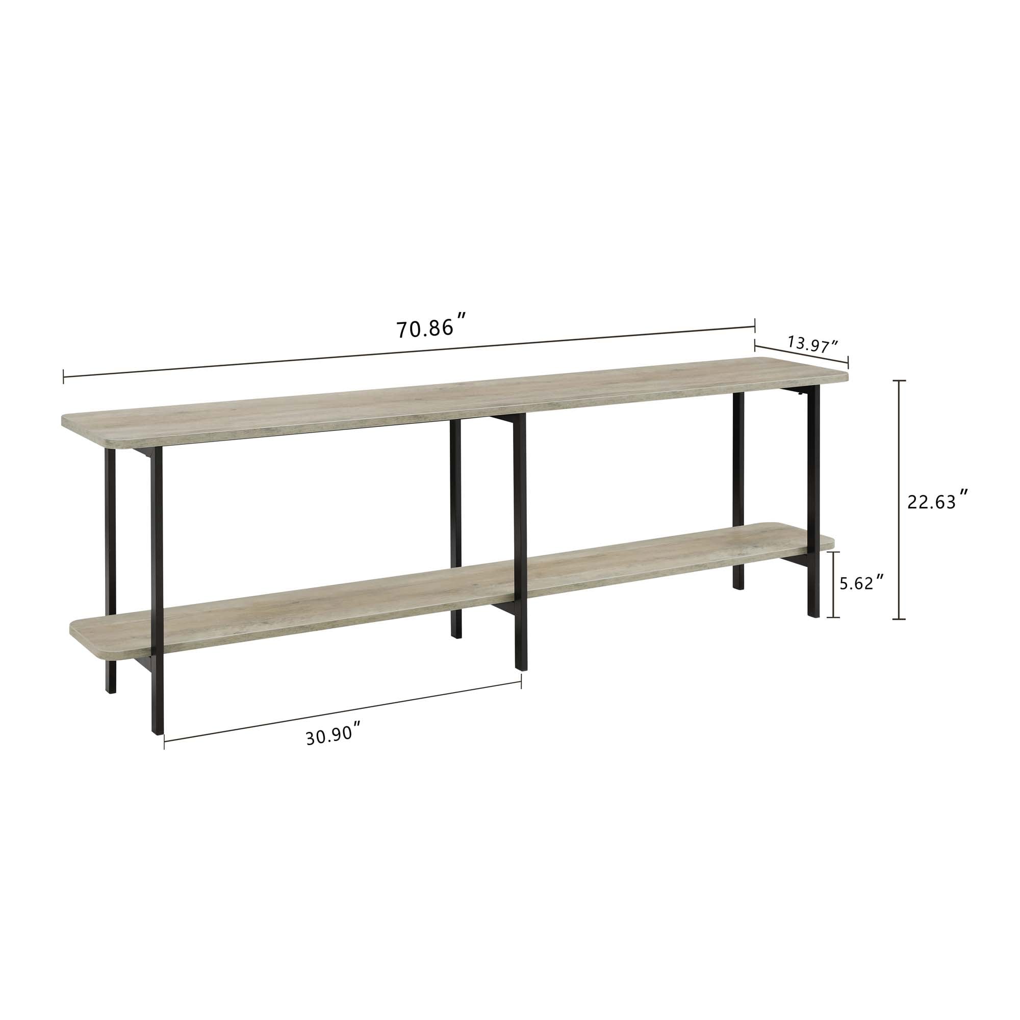 Manhattan Comfort 25555-GY Console-Sofa-Tables - View #3