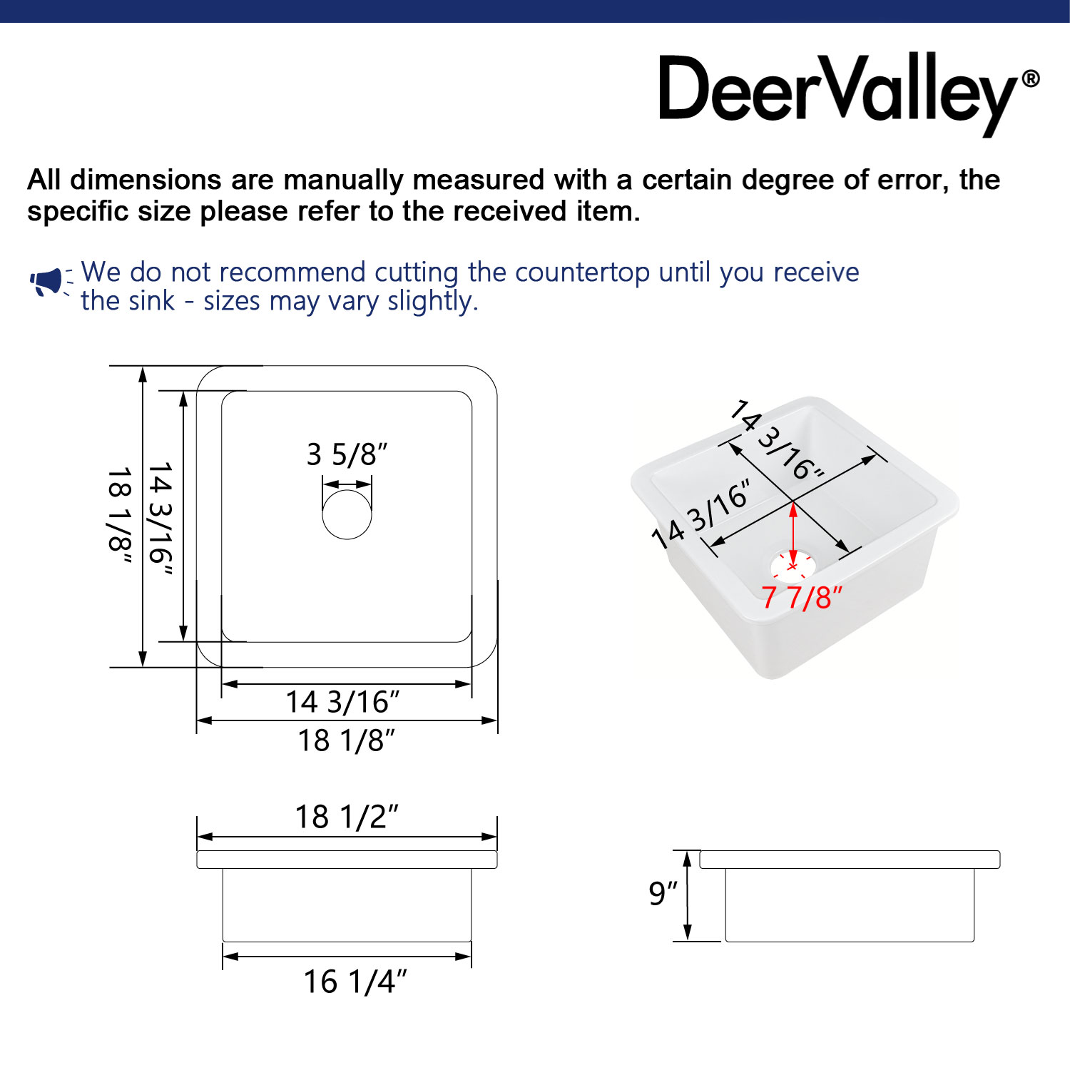 DeerValley DV-1K507 Kitchen-Sinks - View #12