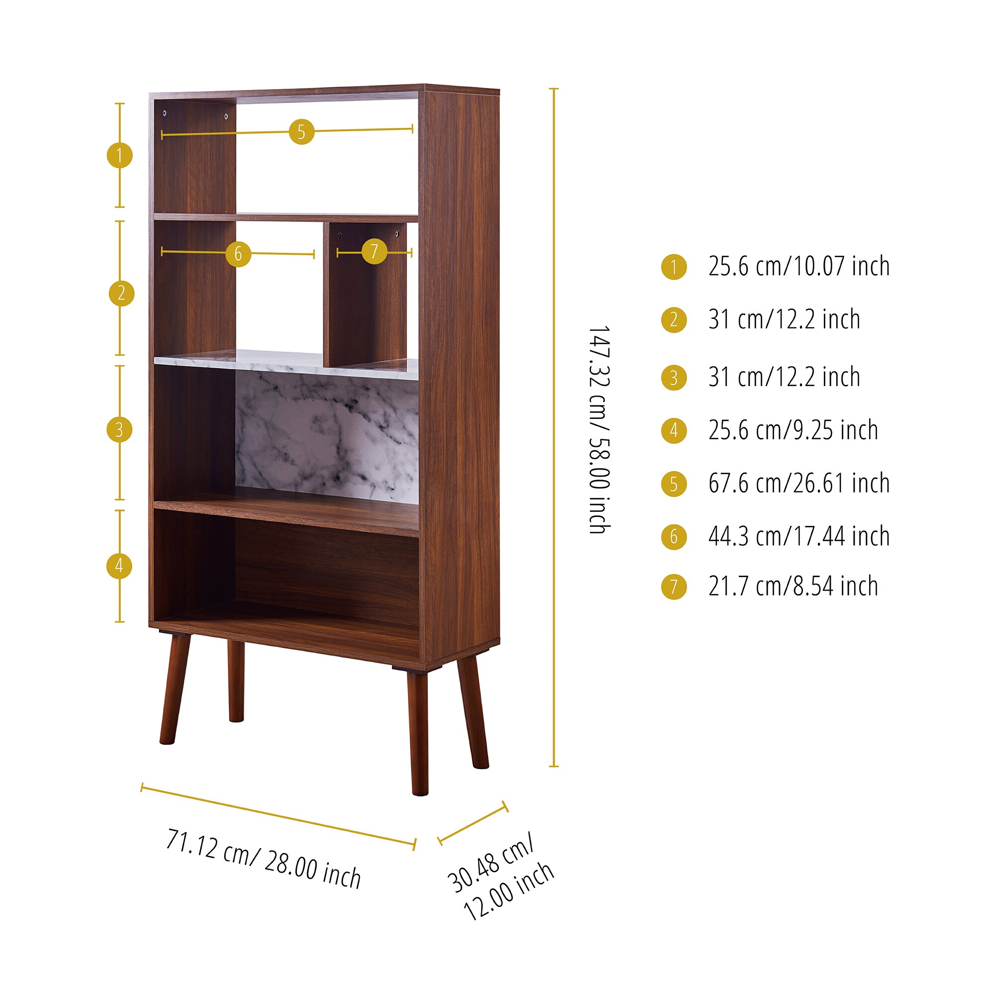 Teamson Home VNF-00078 bookcases - View #5