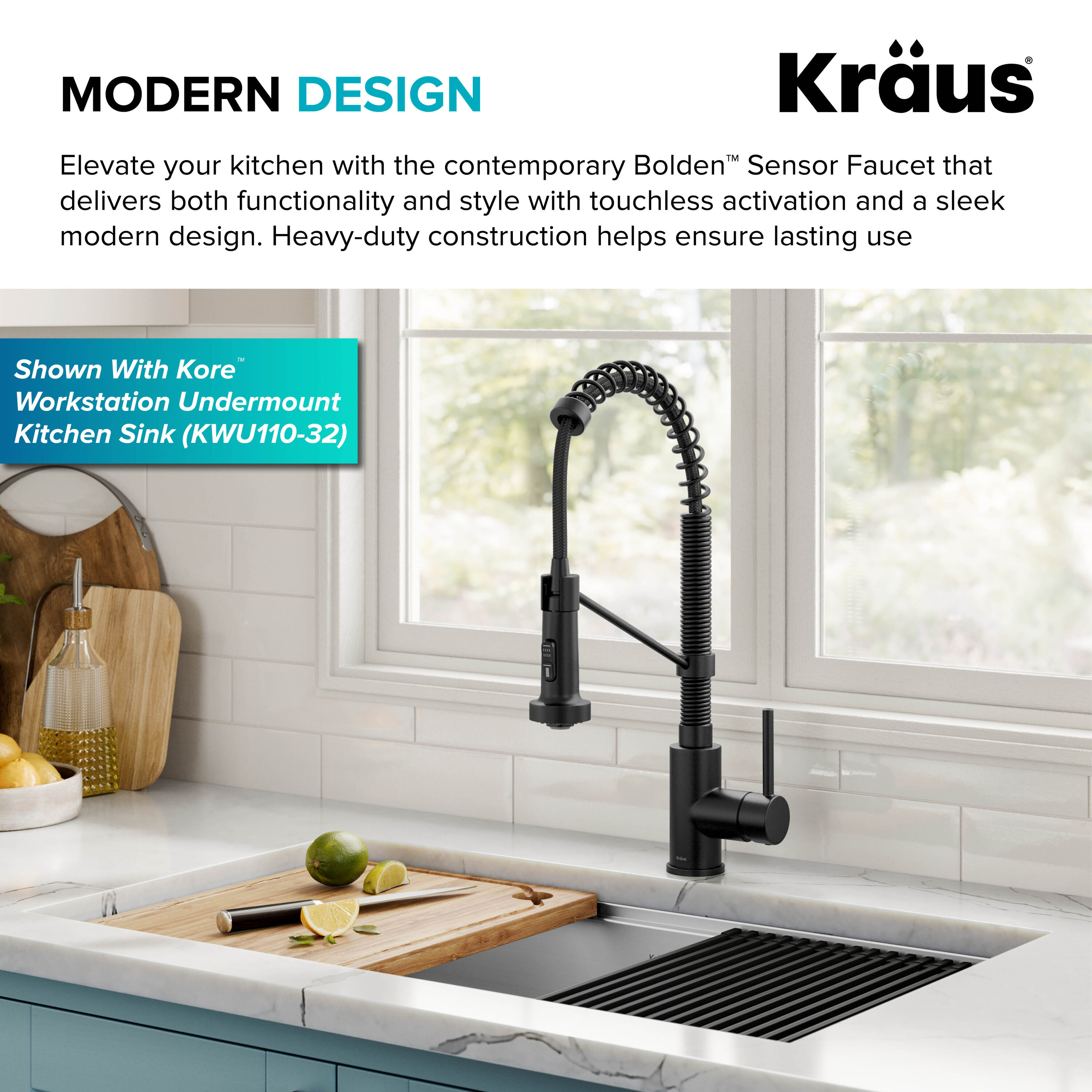 Kraus KSF-1610MB Kitchen-Faucets - View #6