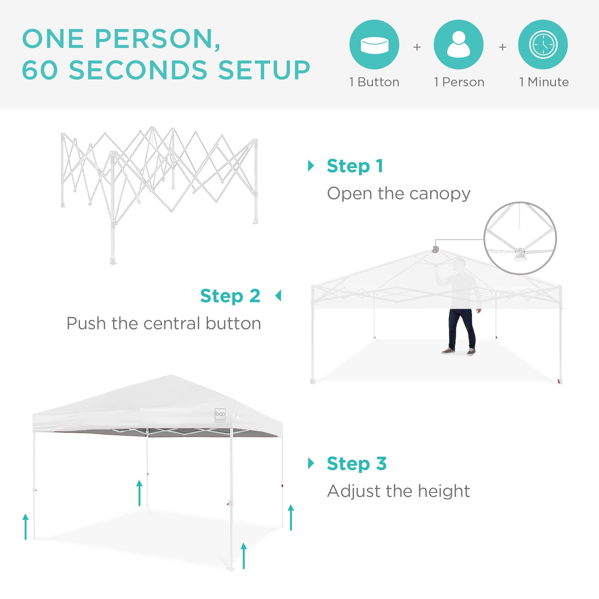 Best Choice Products SKY9654 Canopies-Sl - View #2