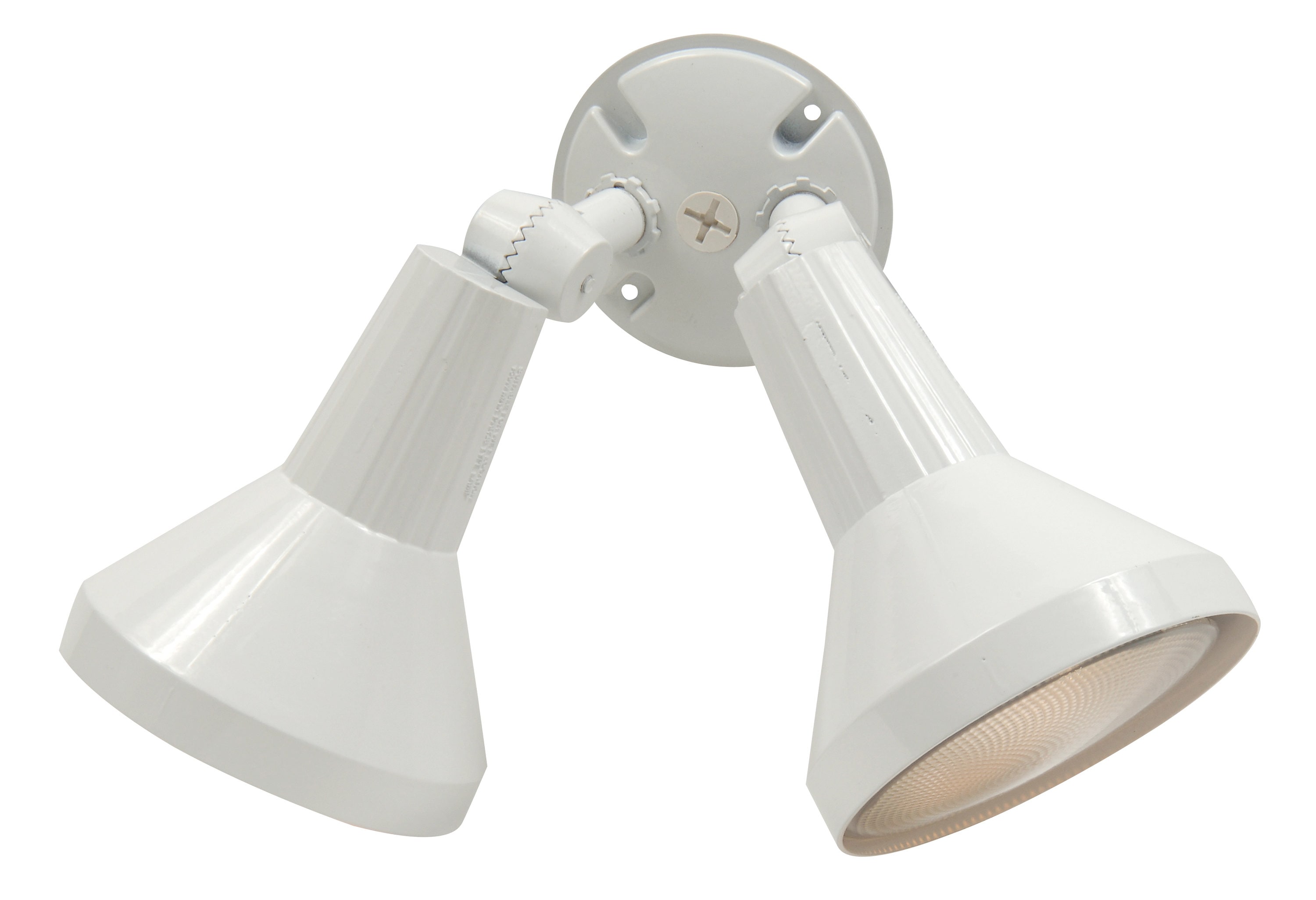 Craftmade BF-2W 2-Light 9.5-in H White Outdoor Wall Light