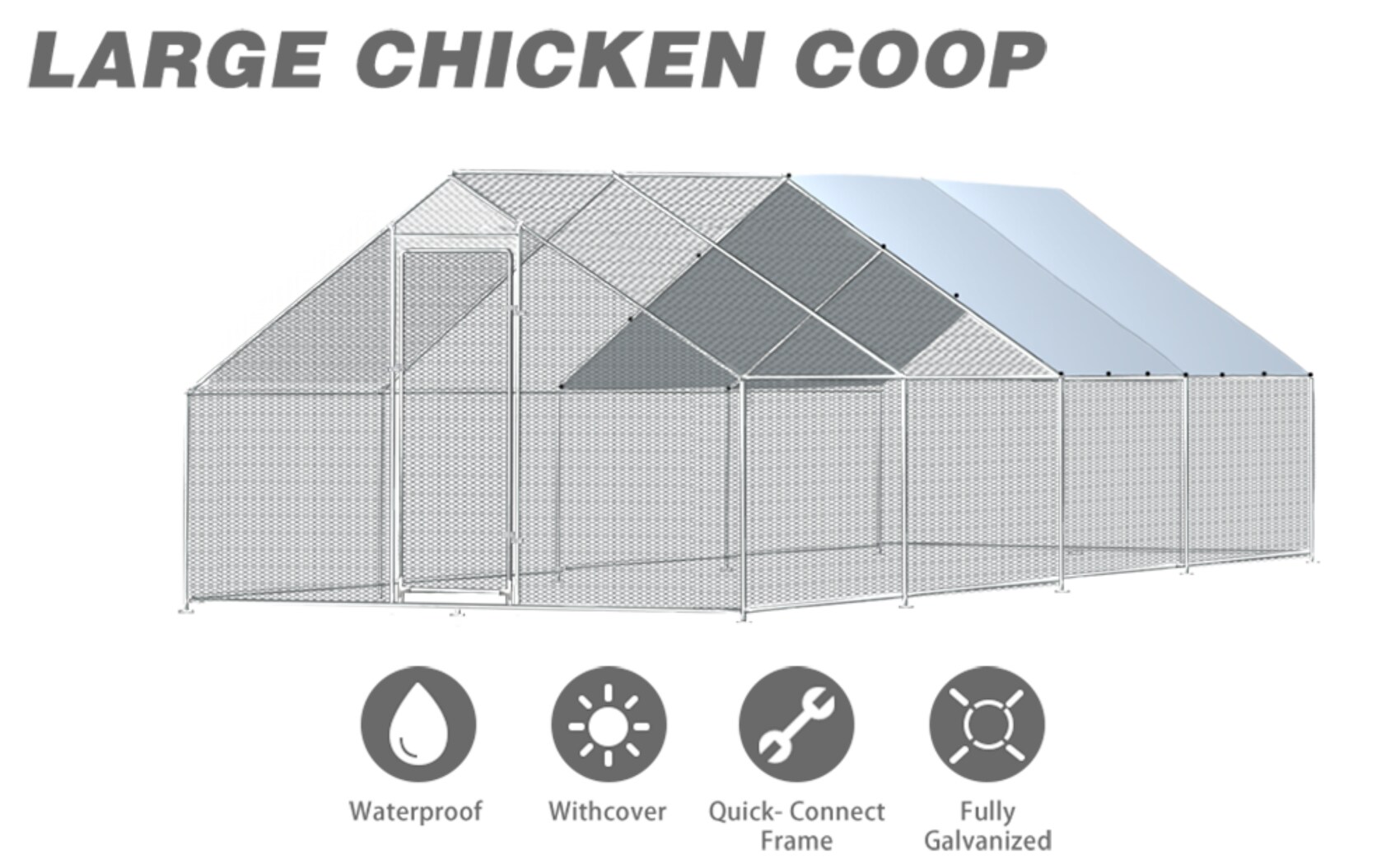 Maocao Hoom JLS00007 Chicken-Coops-Rabbit-Hutches - View #6