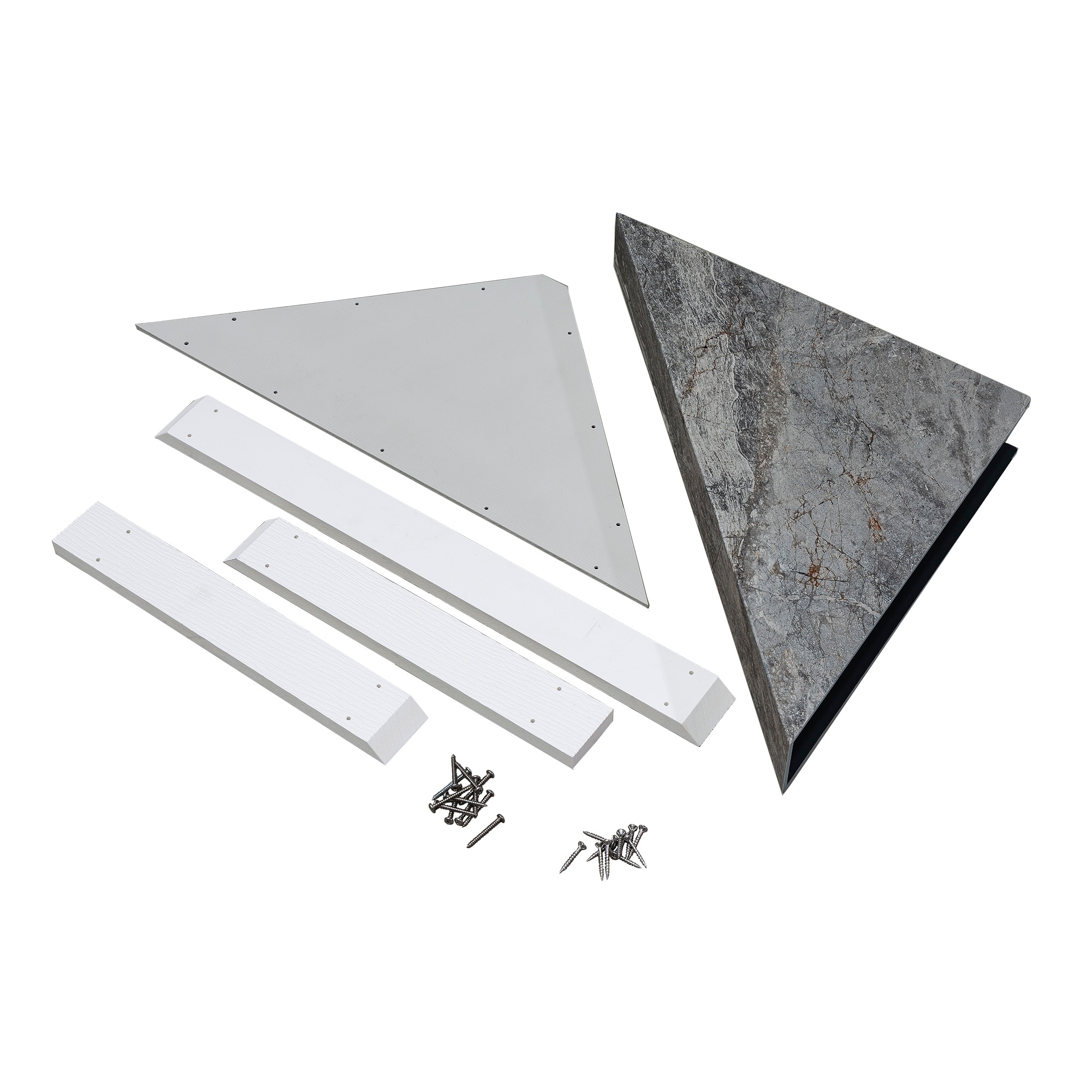 PALISADE 53919 Palisade Suspended Shower Seat Spanish Marble