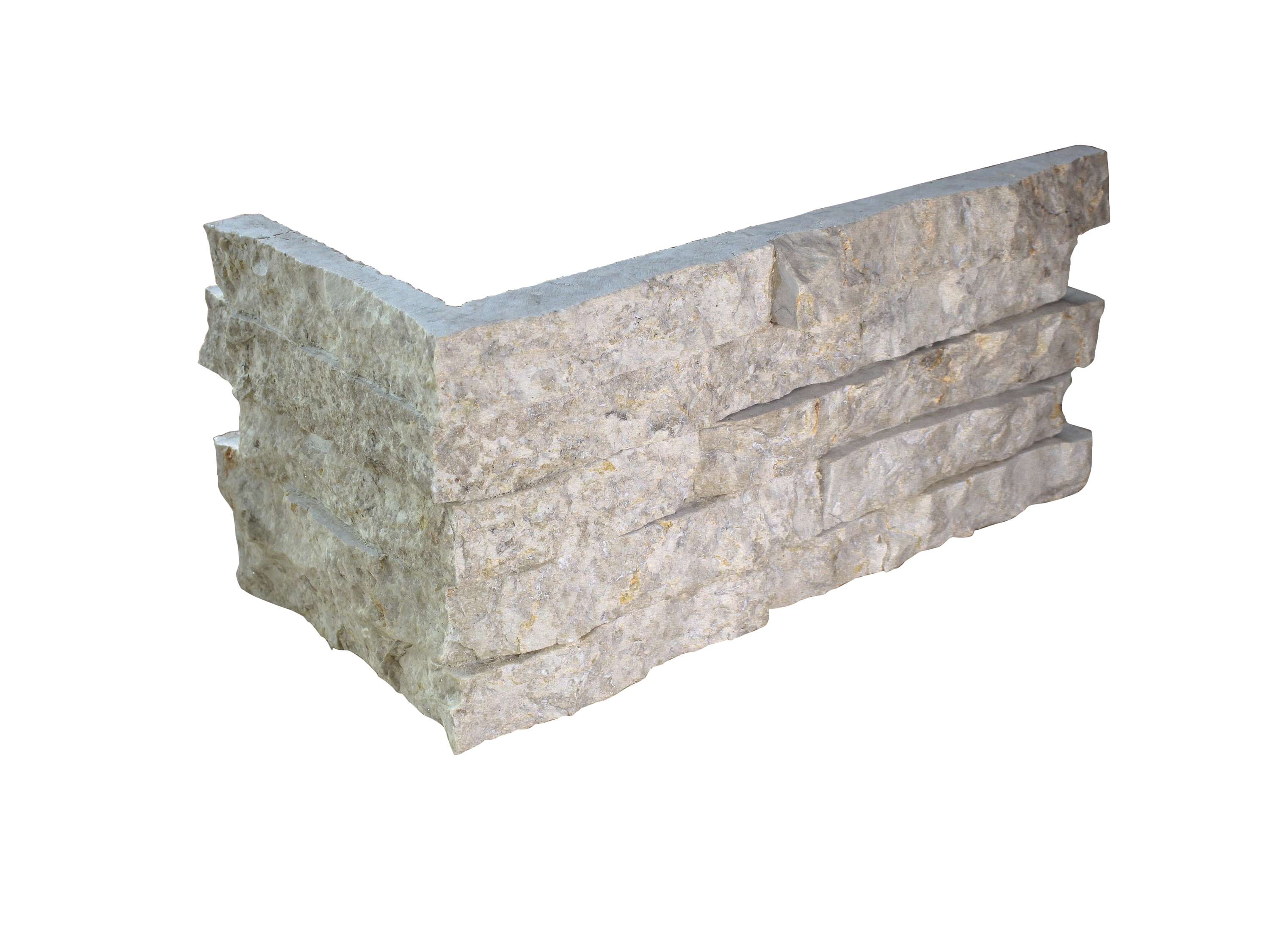 Natural Stone Veneer L43-6C-BI-ML 12-in x 6-in Set of 50 LNFT-Biscotti-Mocha Latte-6inCorner 50-lin ft Mocha Latte Stone Veneer