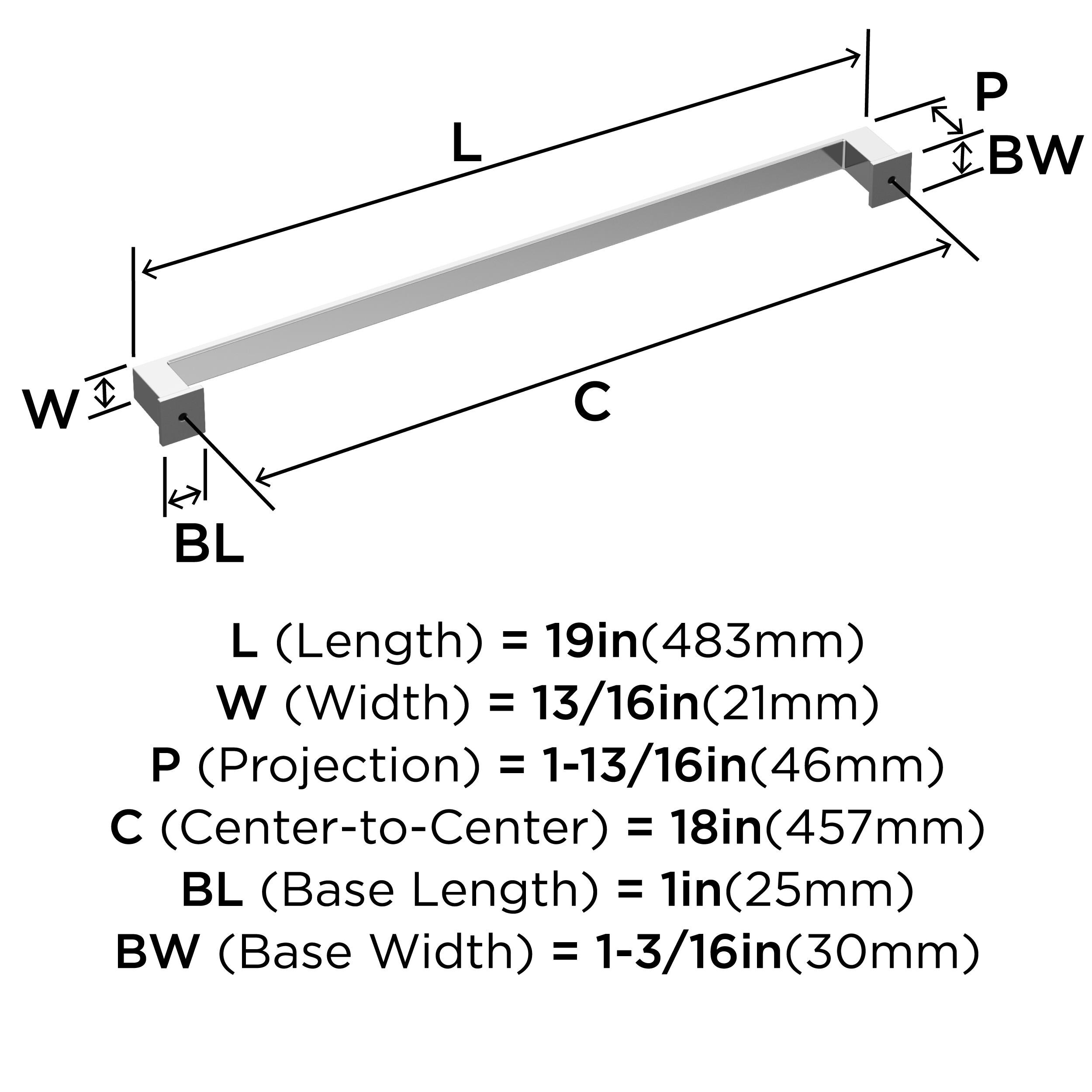 Amerock BP5403126 Cabinet-Pulls - View #5