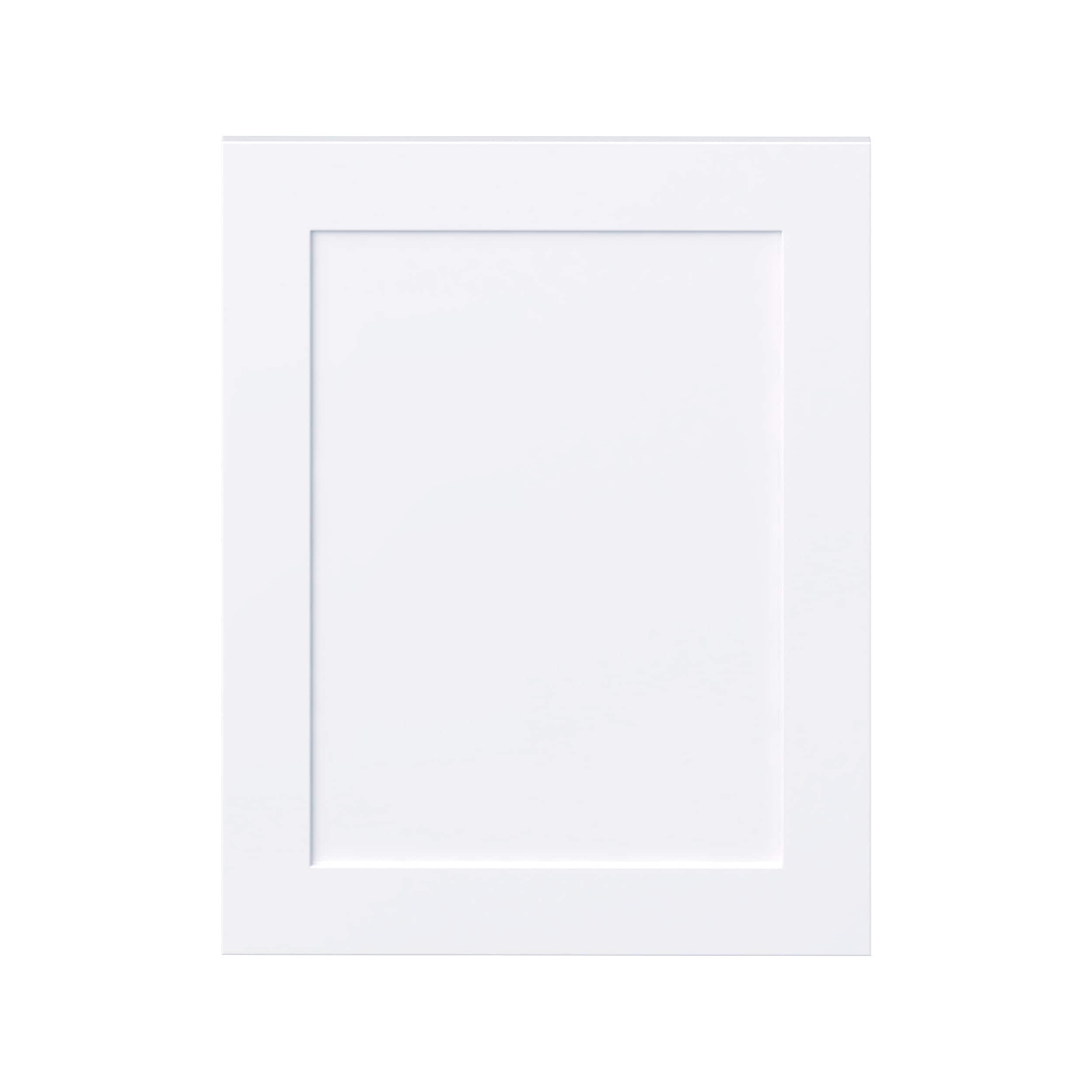 Hugo&Borg DSDR2430-JO Jolie 24-in W x 30-in H Warm White Shaker Base and wall and pantry cabinet doors (Fits 24-in base box )