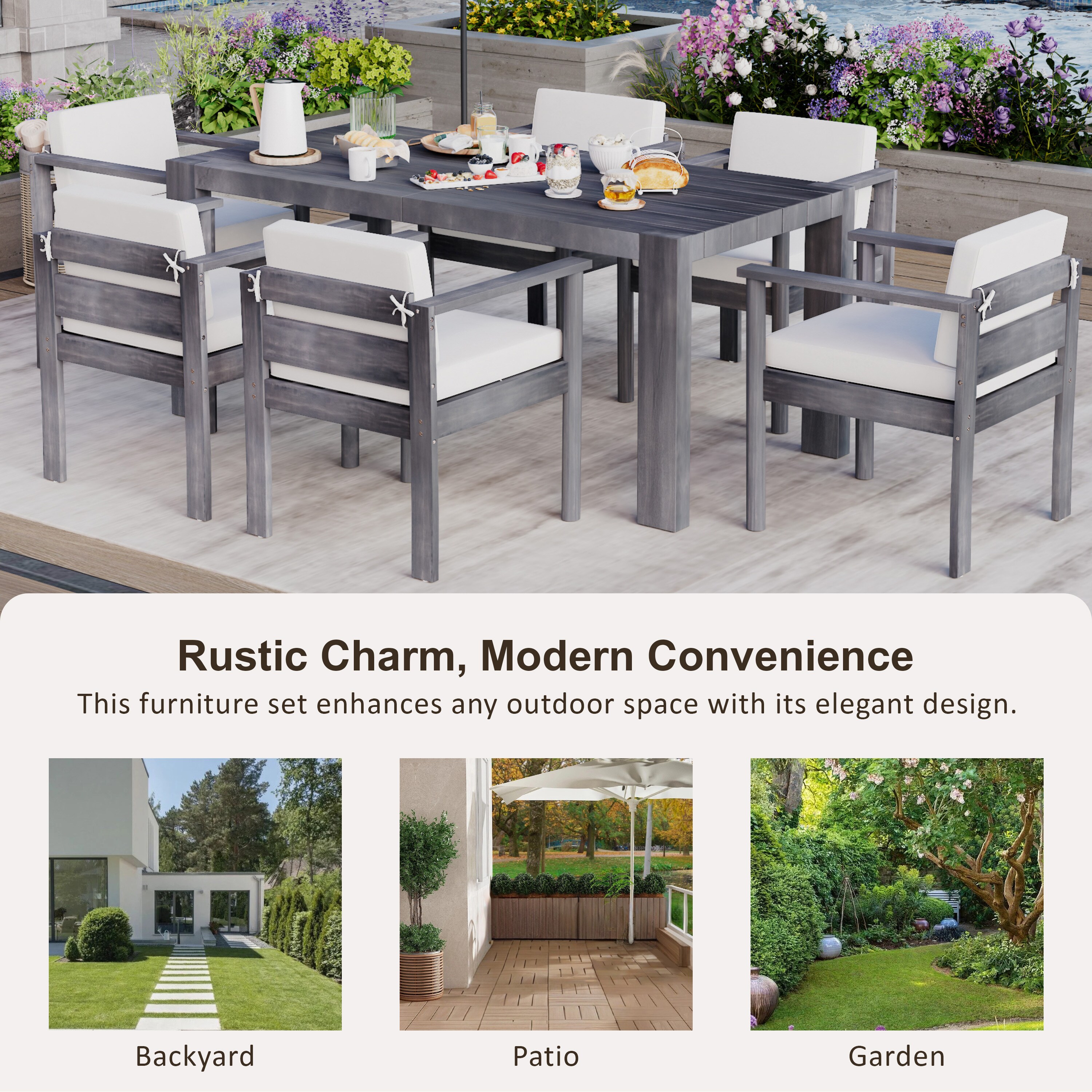 Bayfeve BFDES-S00048-OD Patio-Dining-Sets - View #11