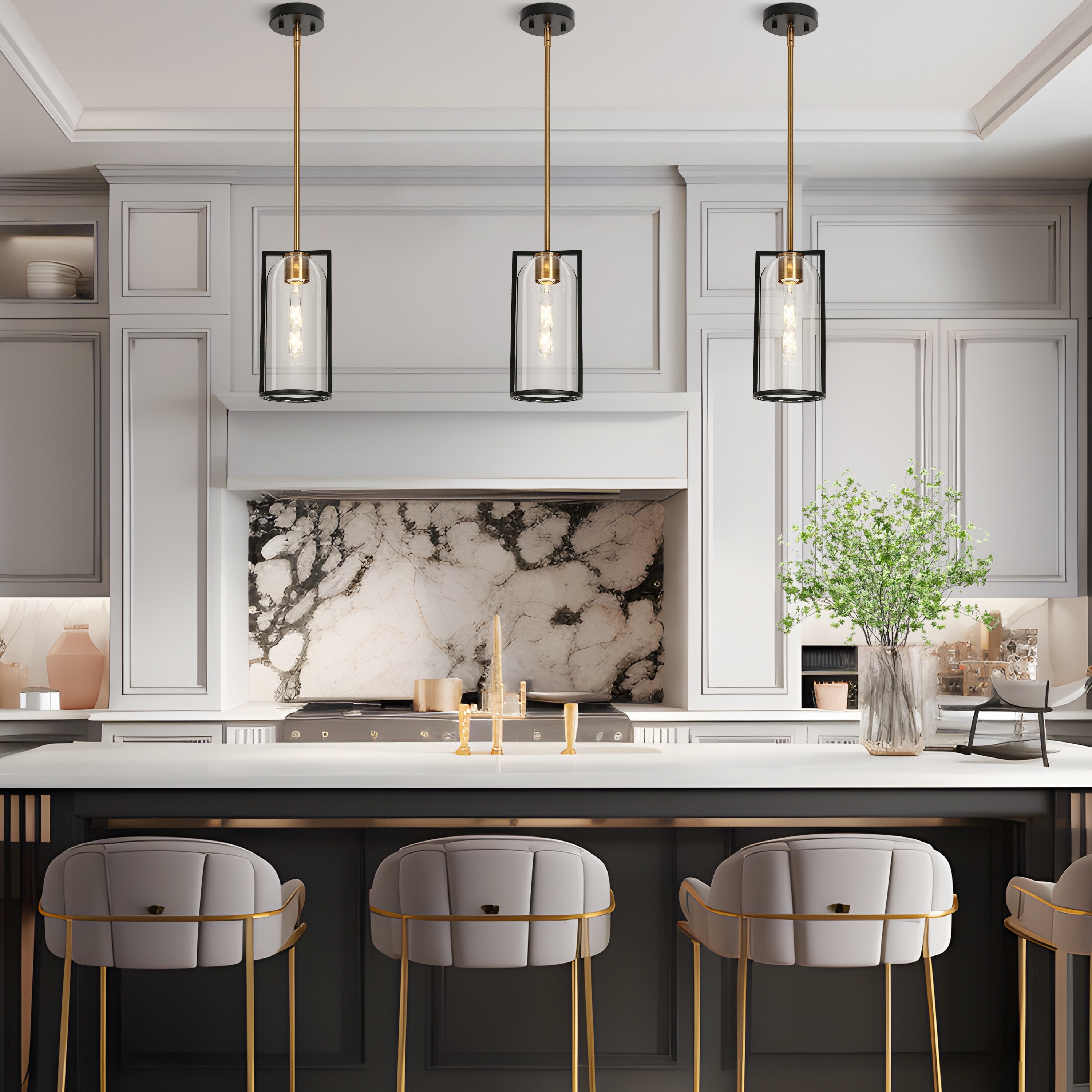 LNC LEFZFAY5232E9C Pendant-Lights - View #2