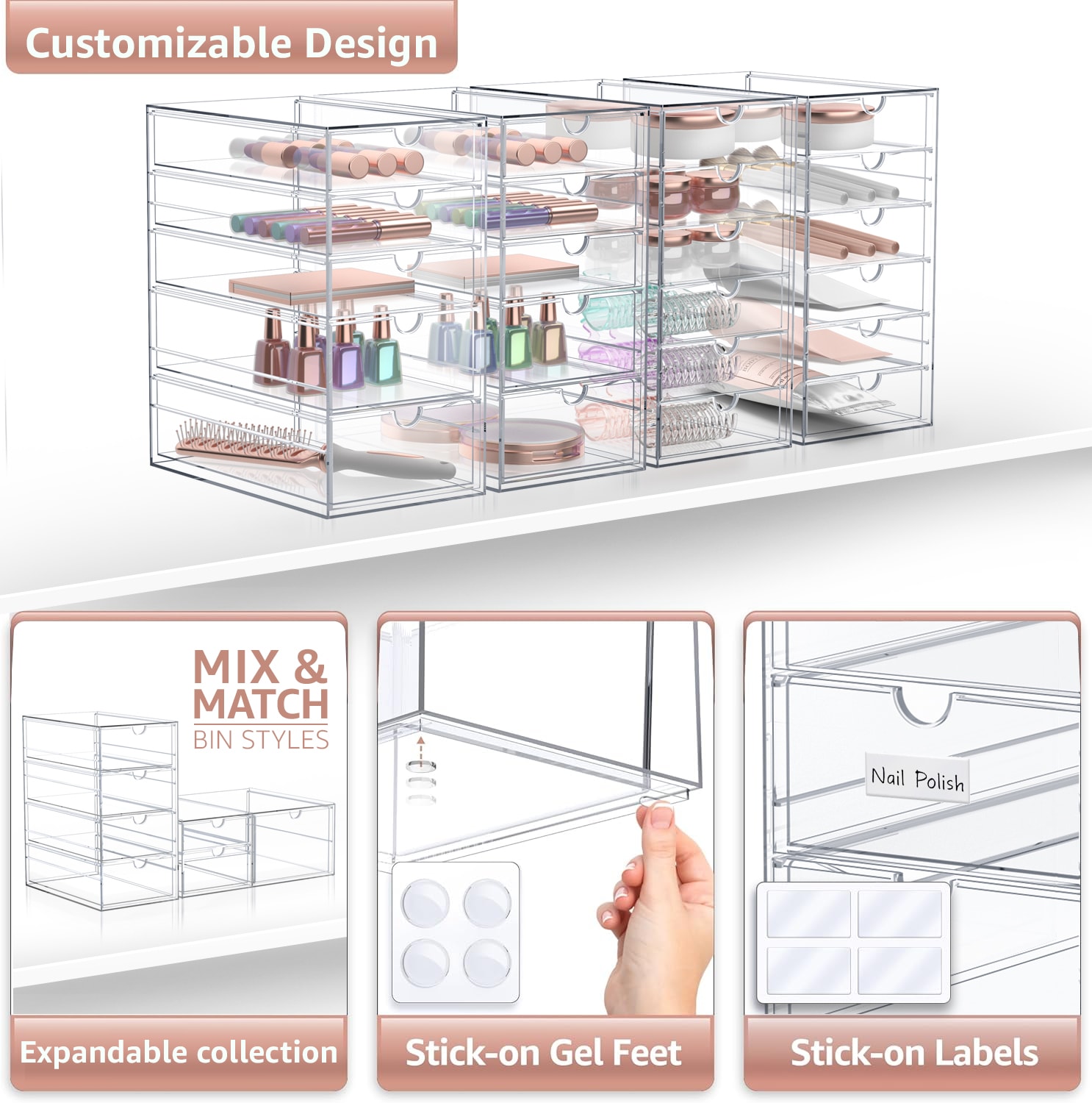 SORBUS 192405396328 Jewelry-Organization - View #4