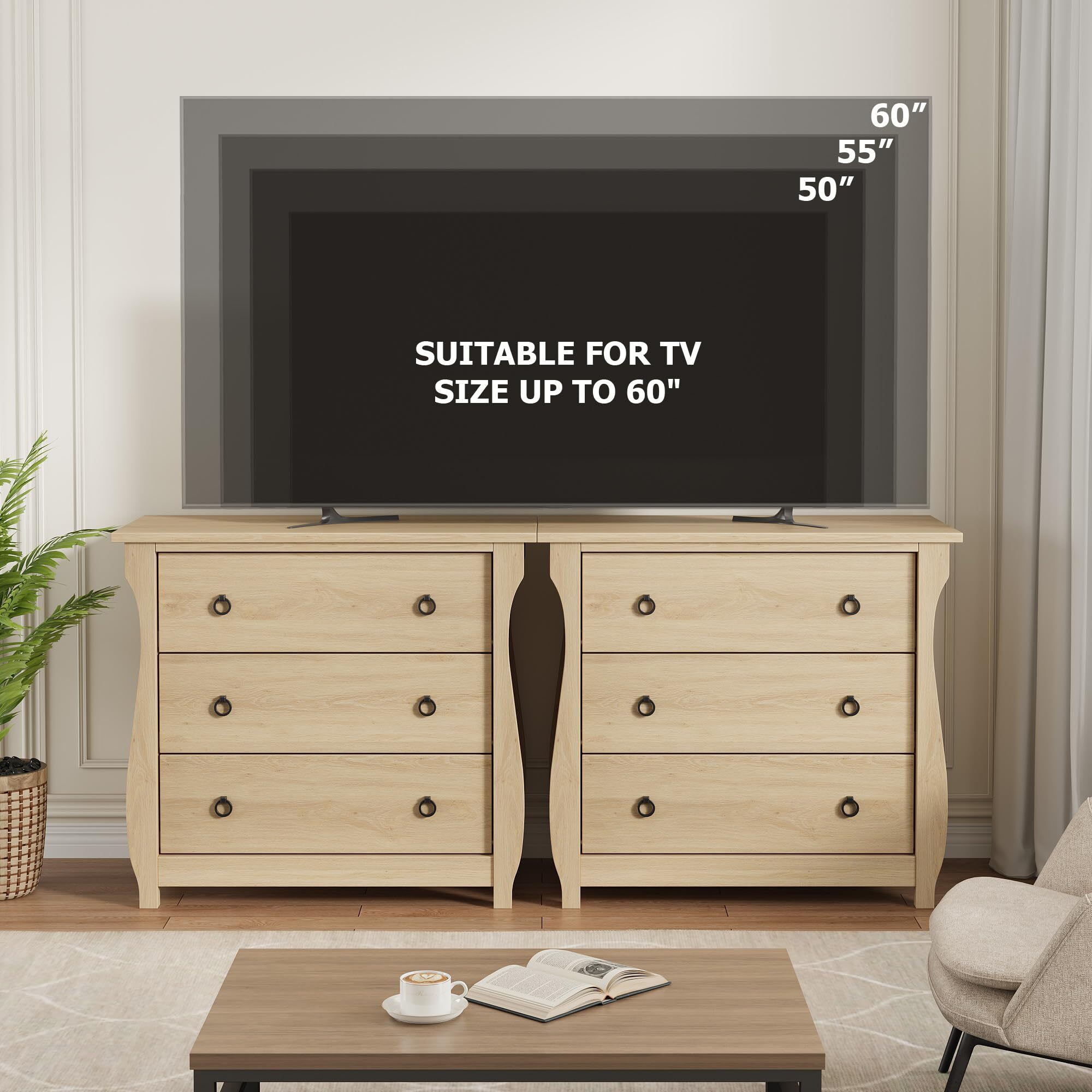 Qeetex NB-PHK335WPY6T dressers - View #5