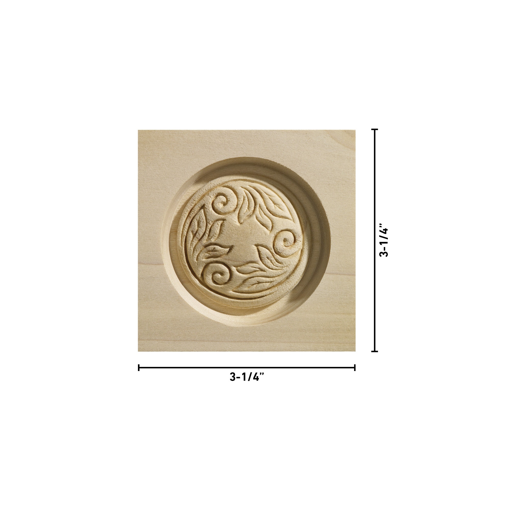 Ornamental Mouldings 1657CWHW Moulding-Blocks - View #3