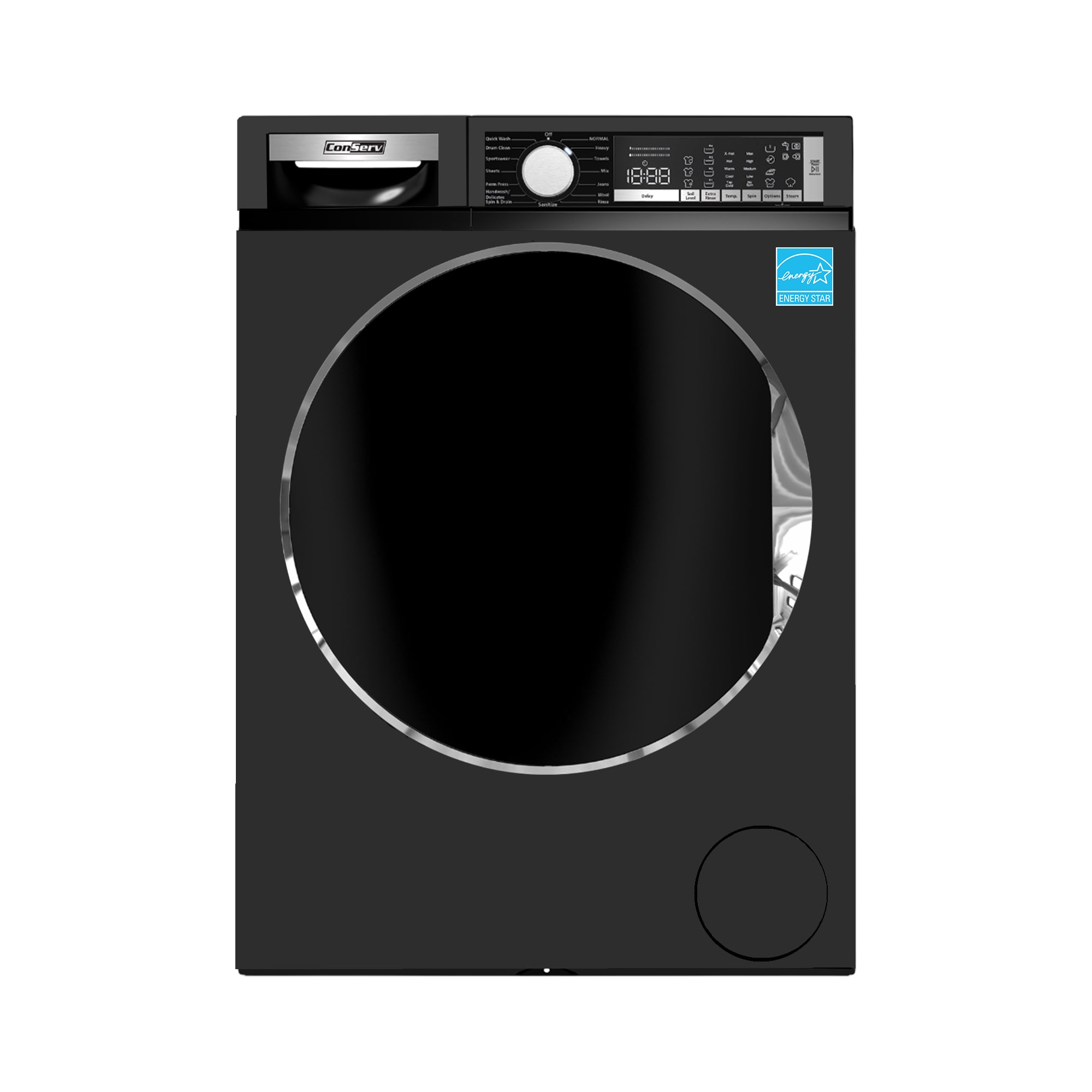 ConServ CW 2240 TITANIUM 2.2-cu ft Stackable Front-Load Washer ( Titanium ) ENERGY STAR