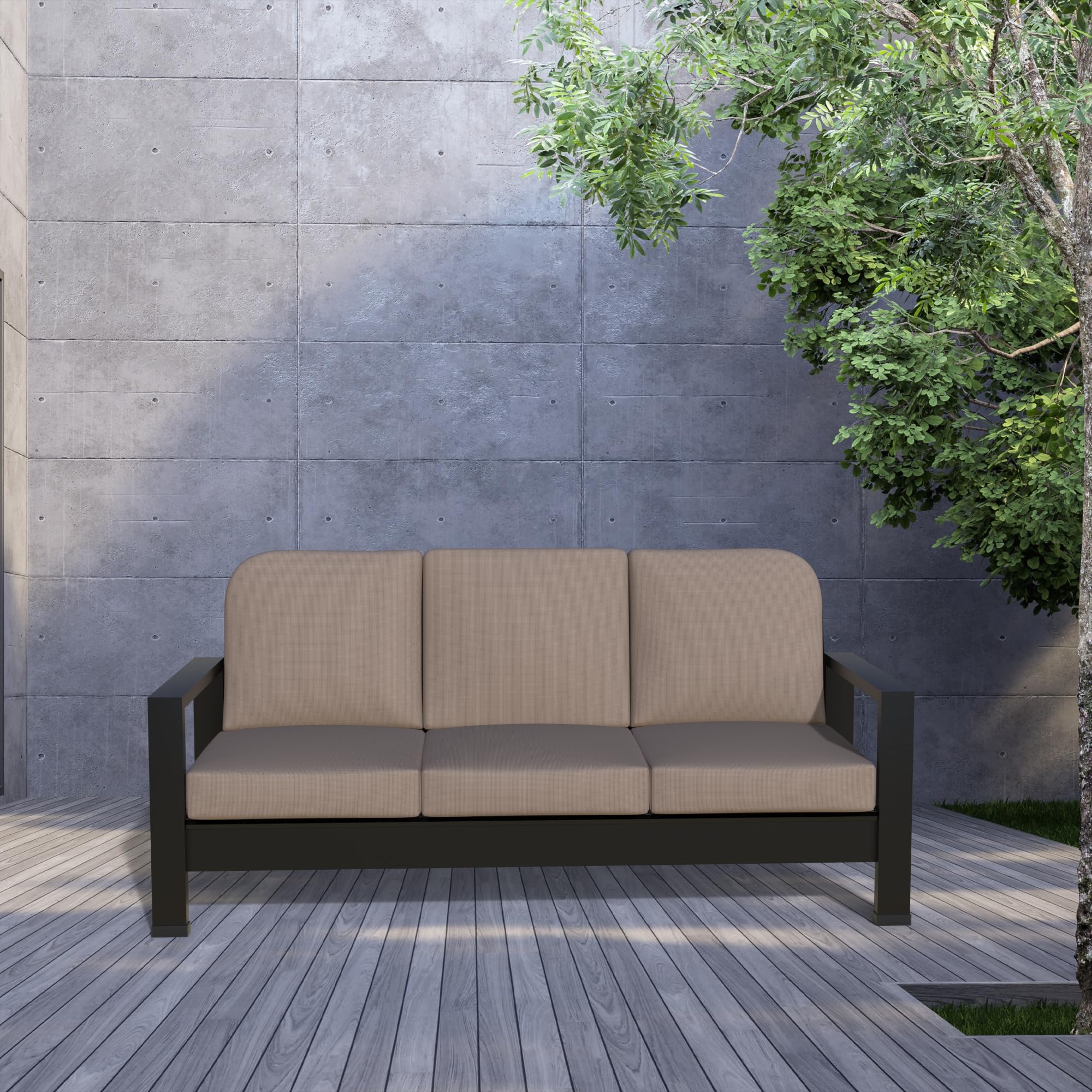 Covers & All CUSH6003S-CRB Patio-Furniture-Cushions - View #6