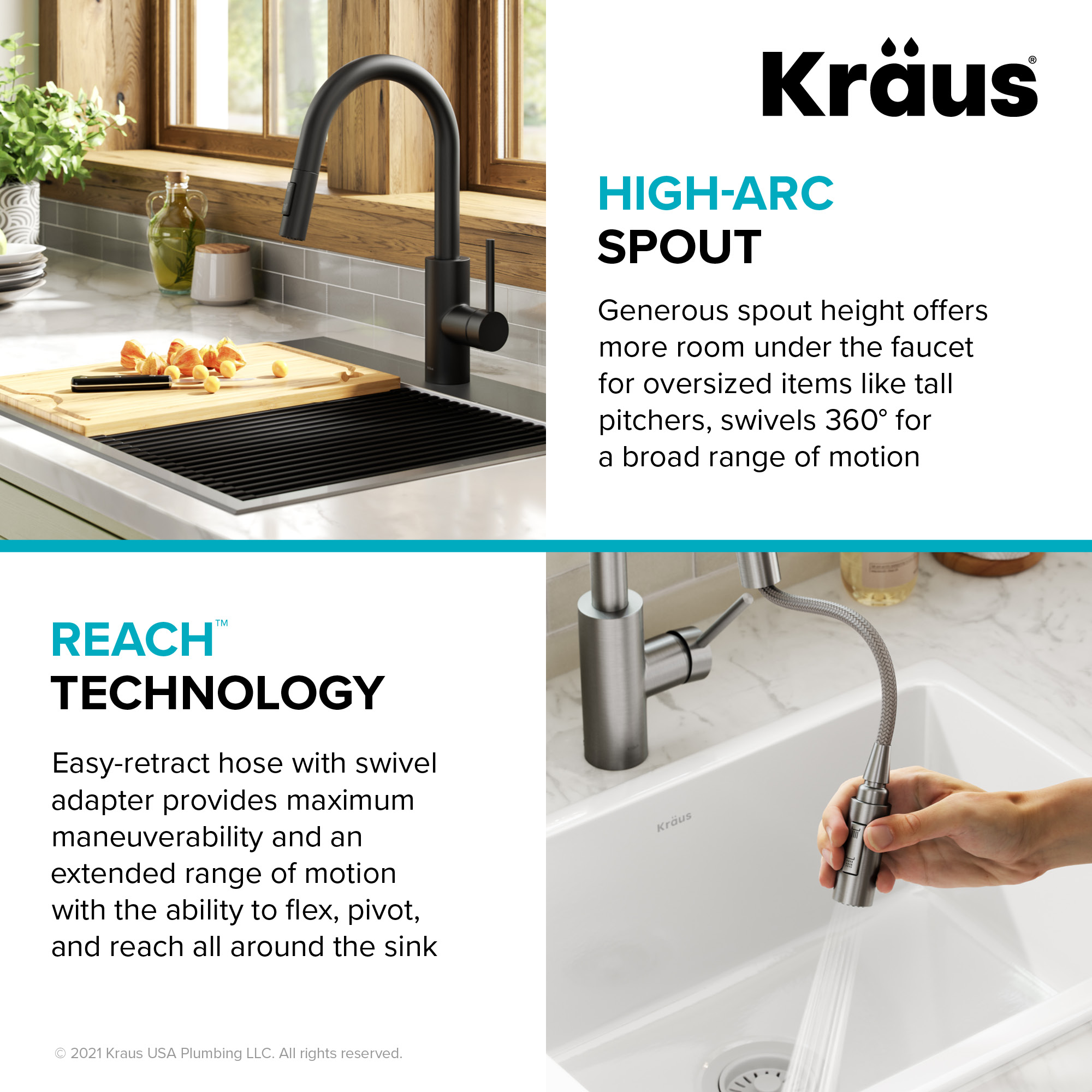 Kraus KPF-2620MB Kitchen-Faucets - View #9