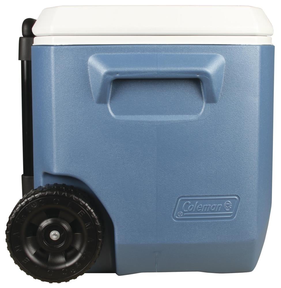 Coleman Blue Wheeled Insulated Chest Cooler at Lowes.com