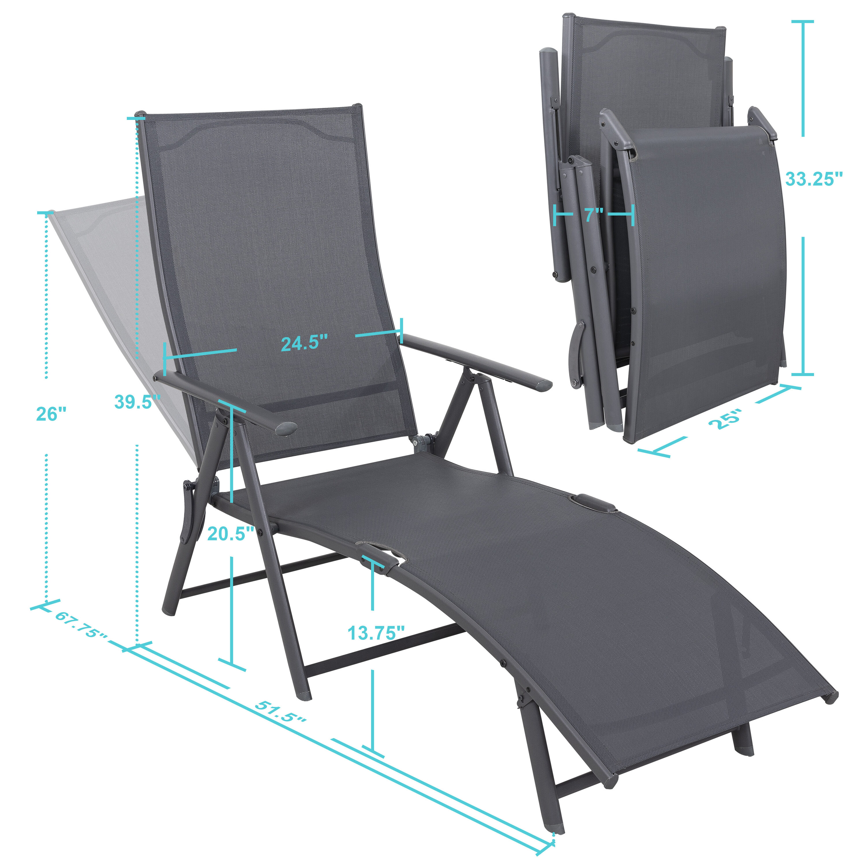 Lowes best sale sun loungers