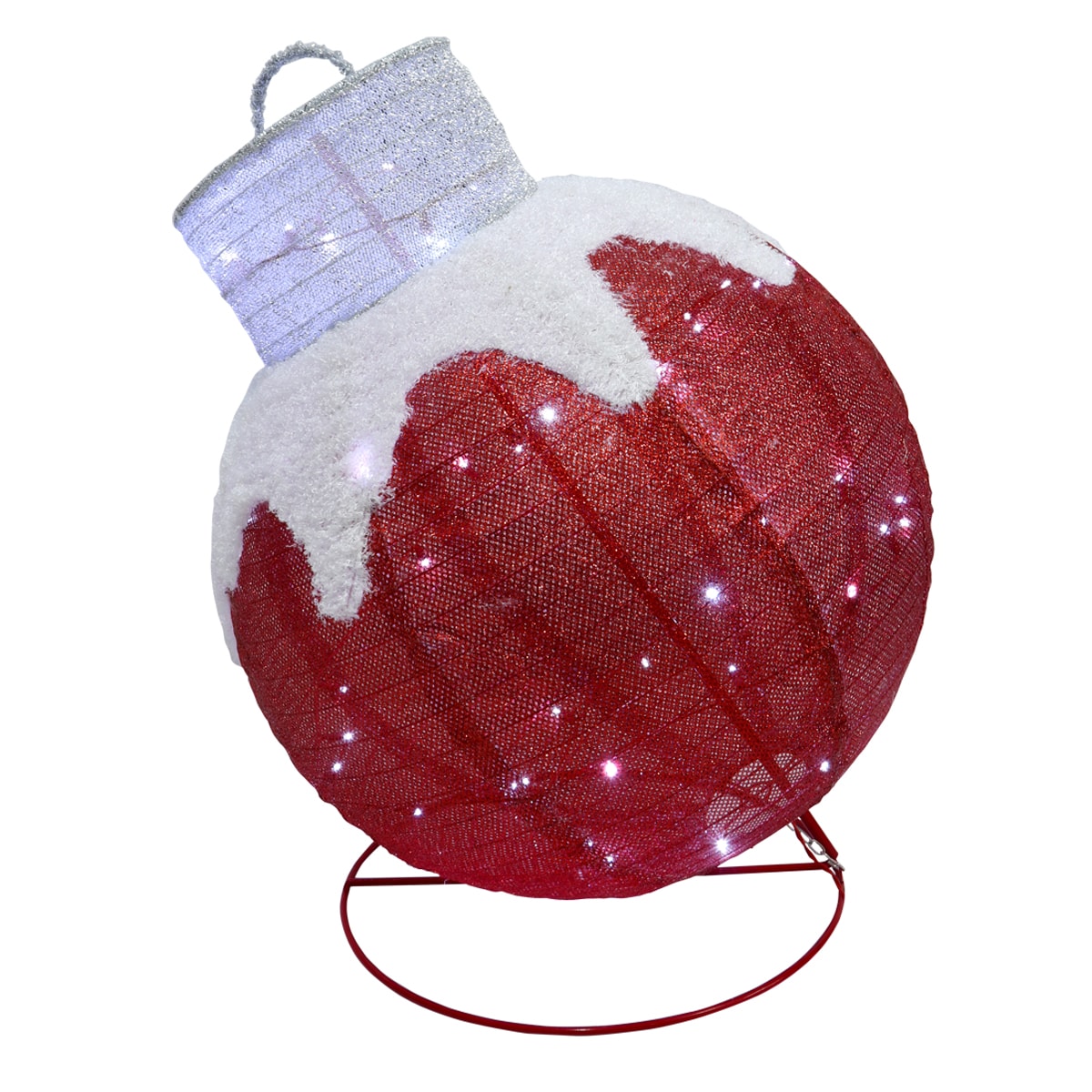 Holiday Living 2.5-ft LED Pop Up Red Ornament Decoration in the Outdoor ...