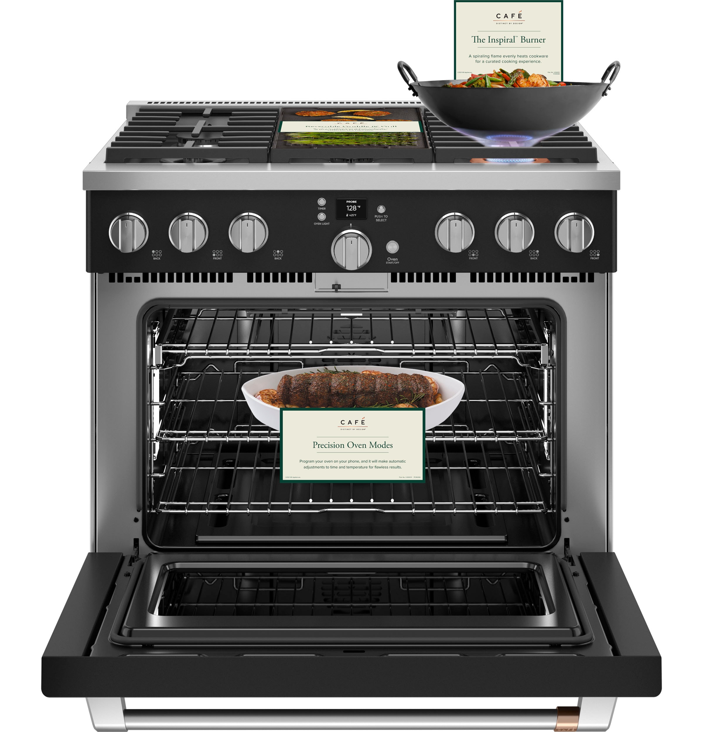 Cafe CGY366P3TD1 Freestanding-Gas-Ranges - View #8