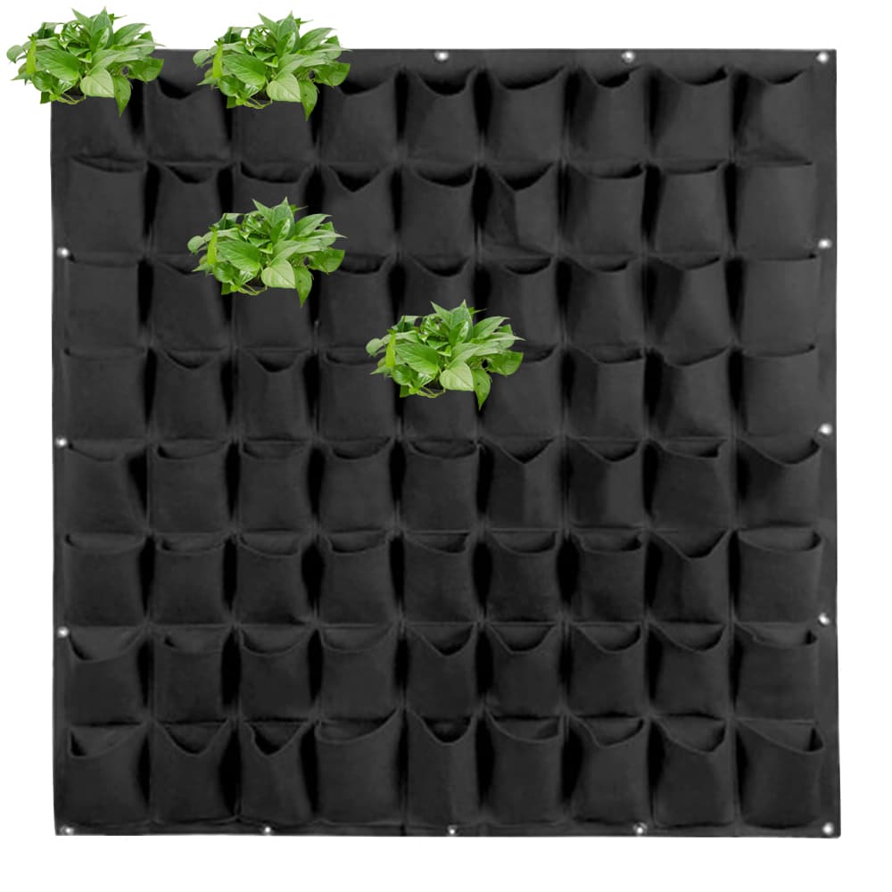 Agfabric 2-Pack 29.5-in W x 15.7-in H Black Fabric Indoor/Outdoor Grow Bag  in the Pots & Planters department at