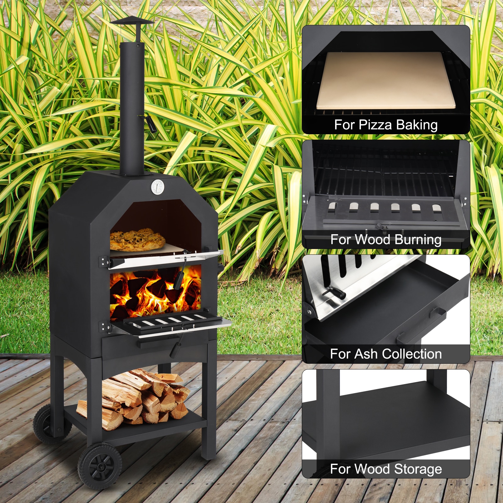 Winado LO1G57000440 Charcoal-Grills - View #6