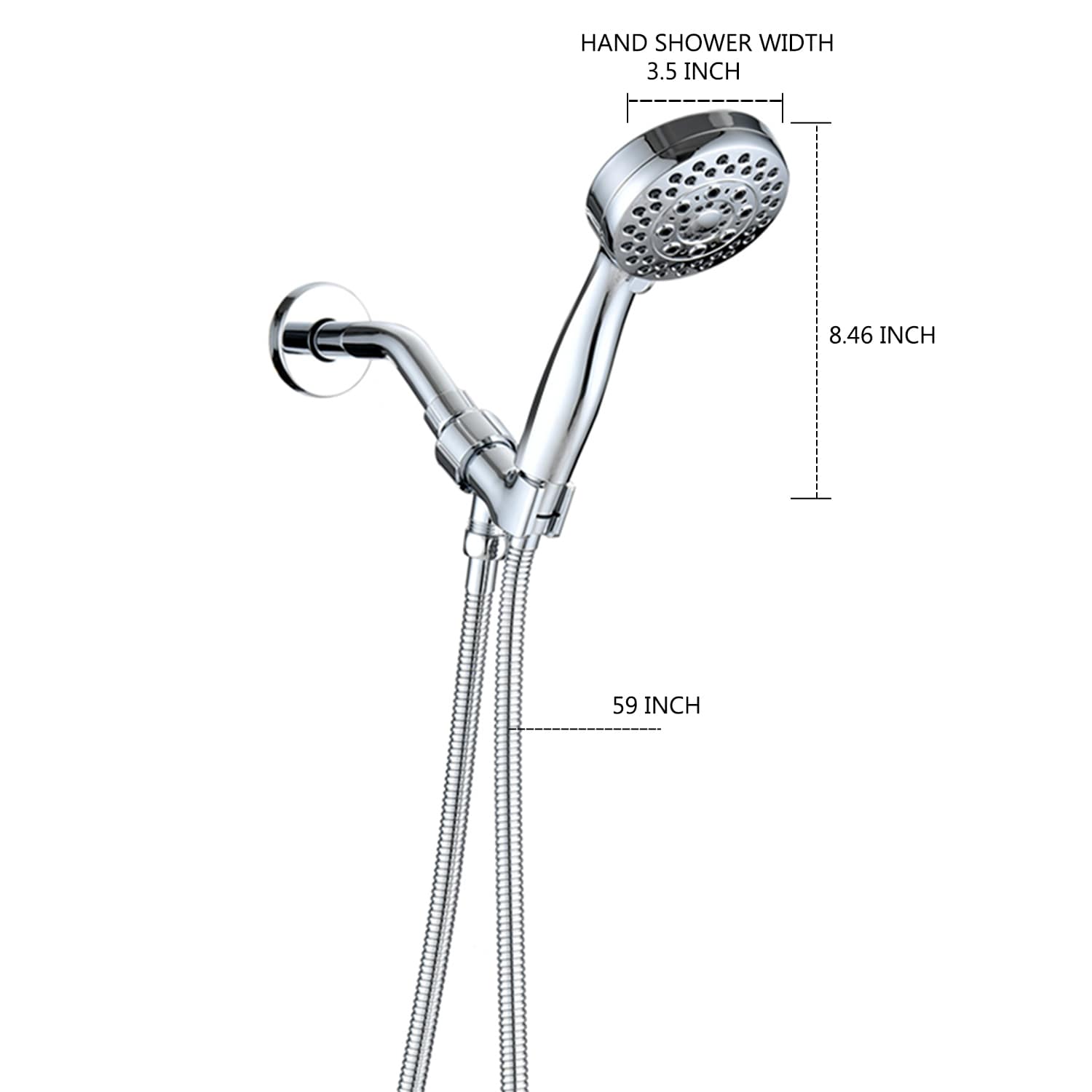WELLFOR GIG-58401 Fixed-Showerhead - View #7