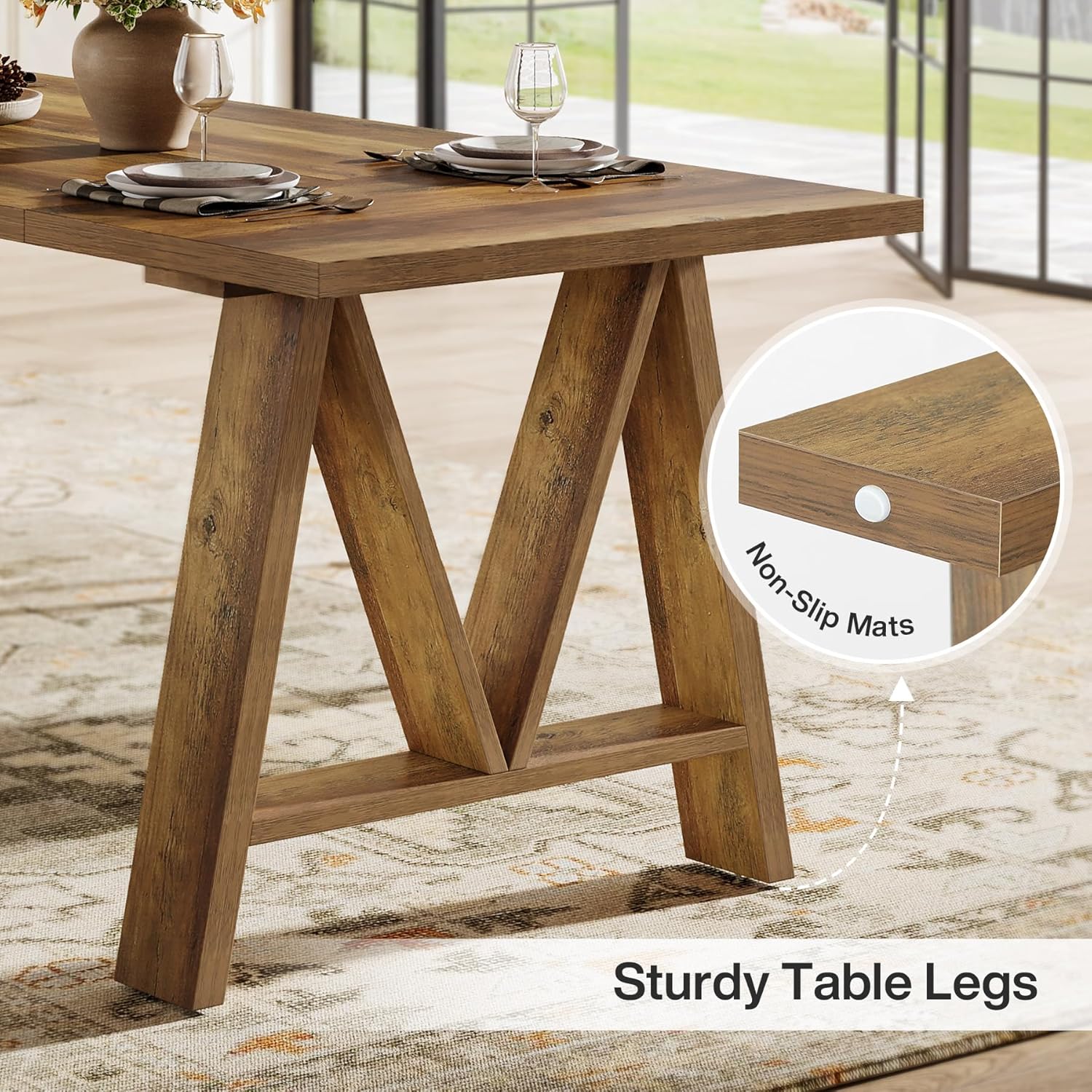 Tribesigns LWOYJL-RY0310 Dining-Tables - View #5