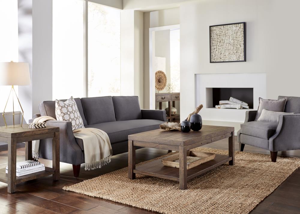 Modus Furniture Craster Smoky Taupe Wood Farmhouse Coffee Modus Furniture Craster Smoky Taupe Wood Farmhouse Coffee