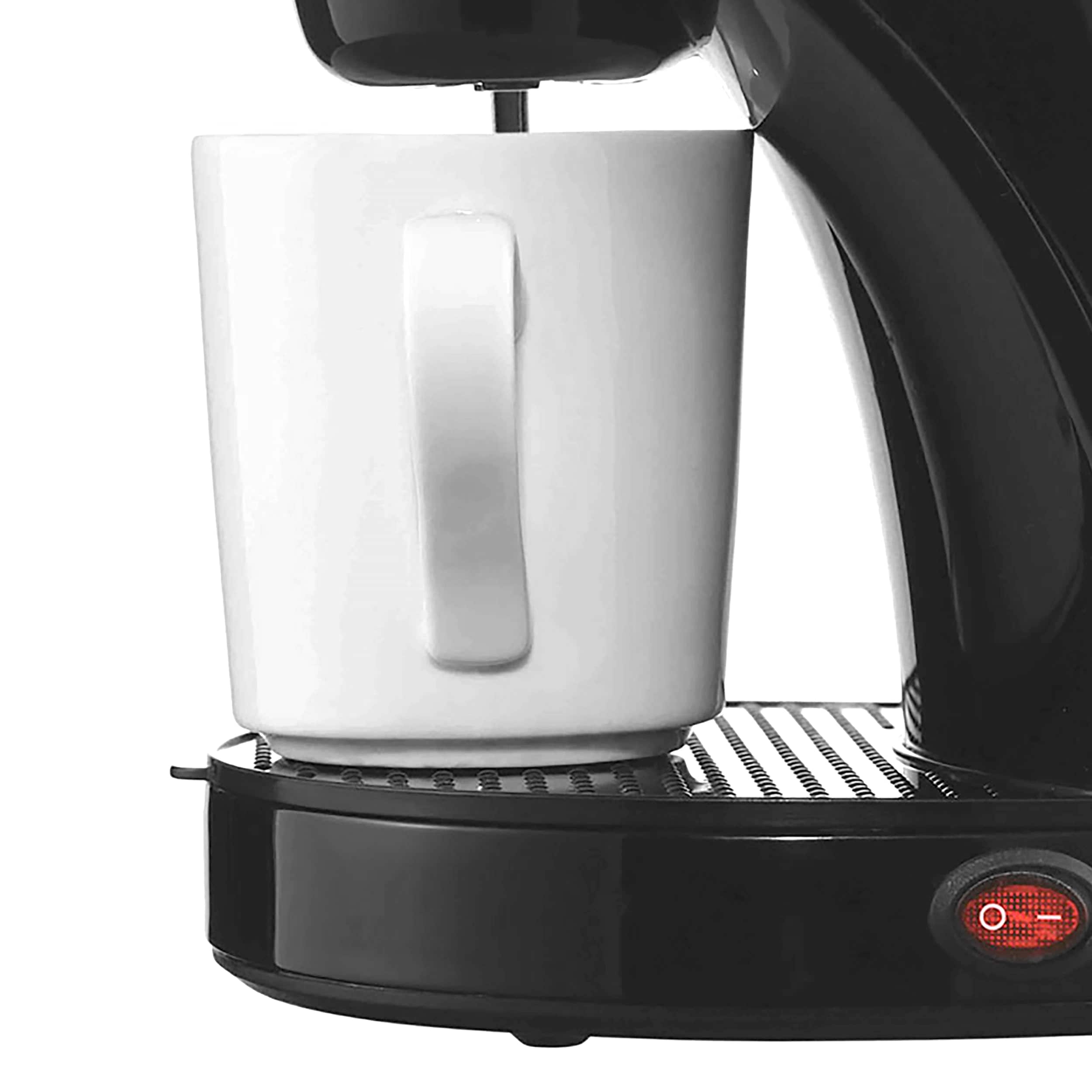 Brentwood Single Cup Coffee Maker - White - White