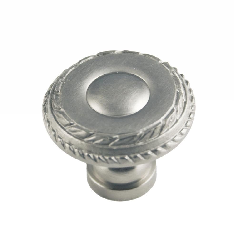 RK International CK 706-P Satin nickel Round Transitional Cabinet Knob